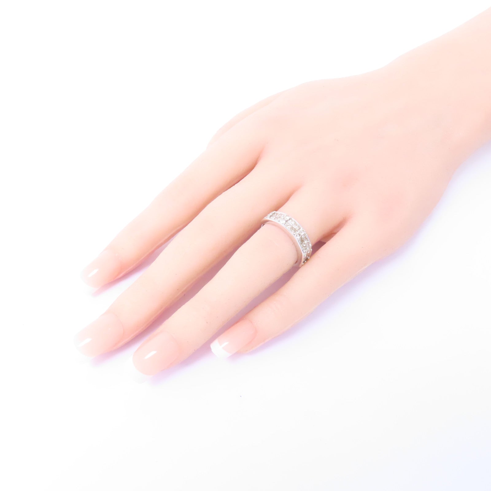 JEWELRY 【激減優惠】18K白金Diamond Ring 1.25ct鑽石戒指US#6