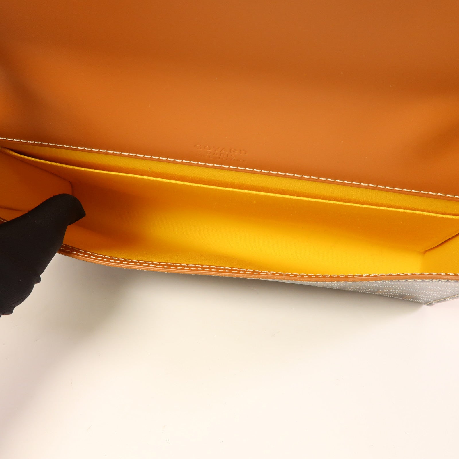 GOYARD 塗層帆布Monte-Carlo PM銀扣肩背袋