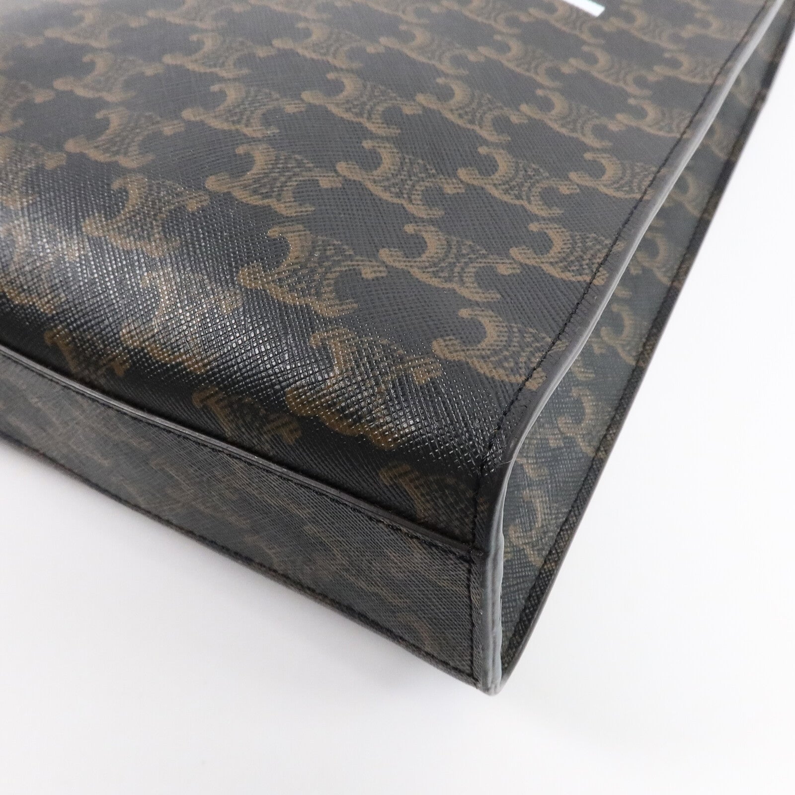 CELINE 塗層帆布Triomphe Cabas Tote Bag手挽肩背兩用袋