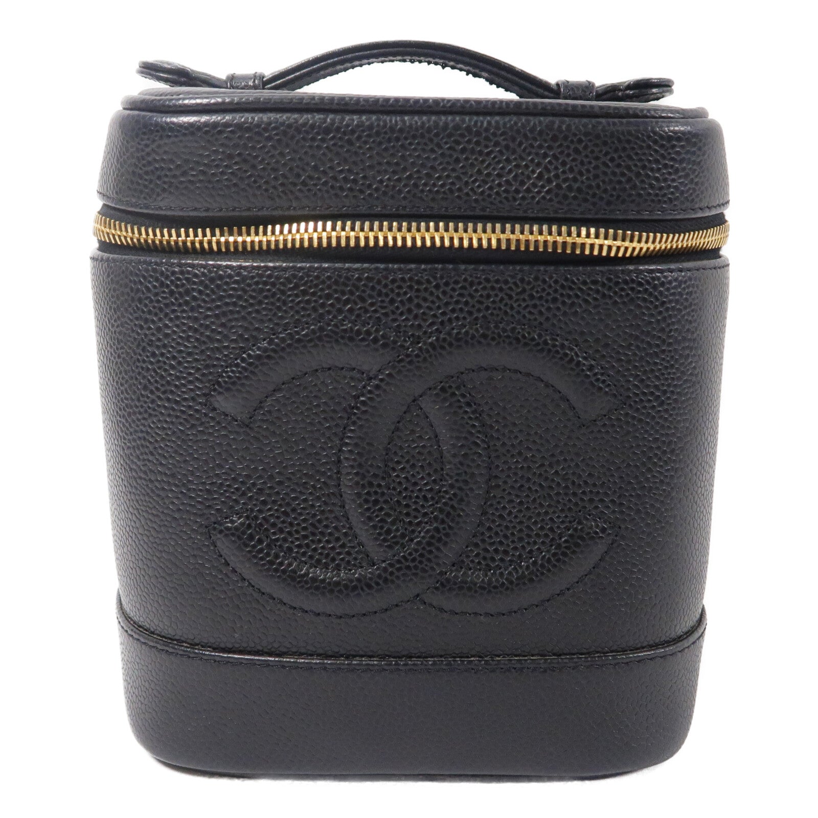 CHANEL 牛皮皮革Vintage Vanity Case手挽袋