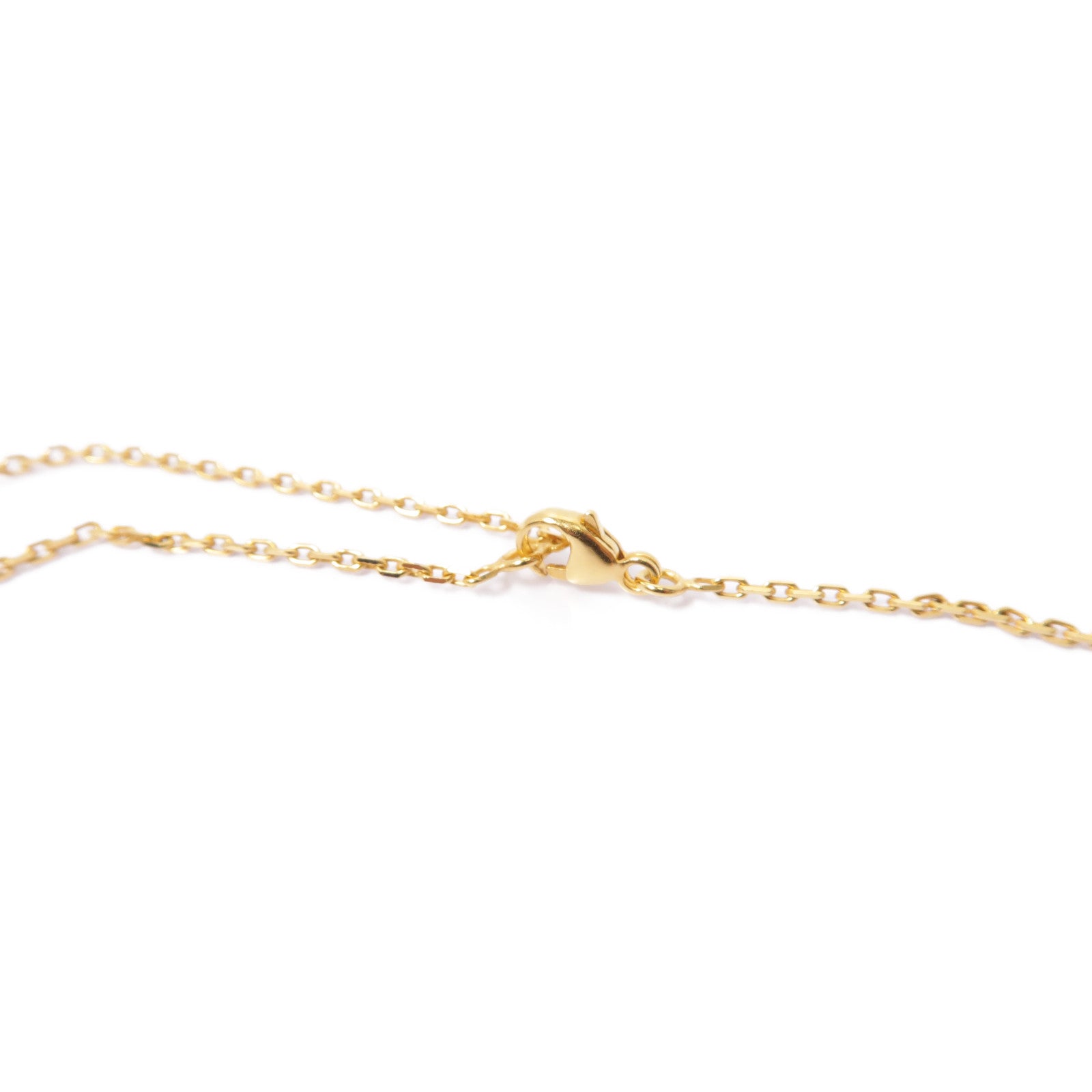 HERMES 【激減優惠】金屬O'Kelly Necklace項鍊棕色/金色