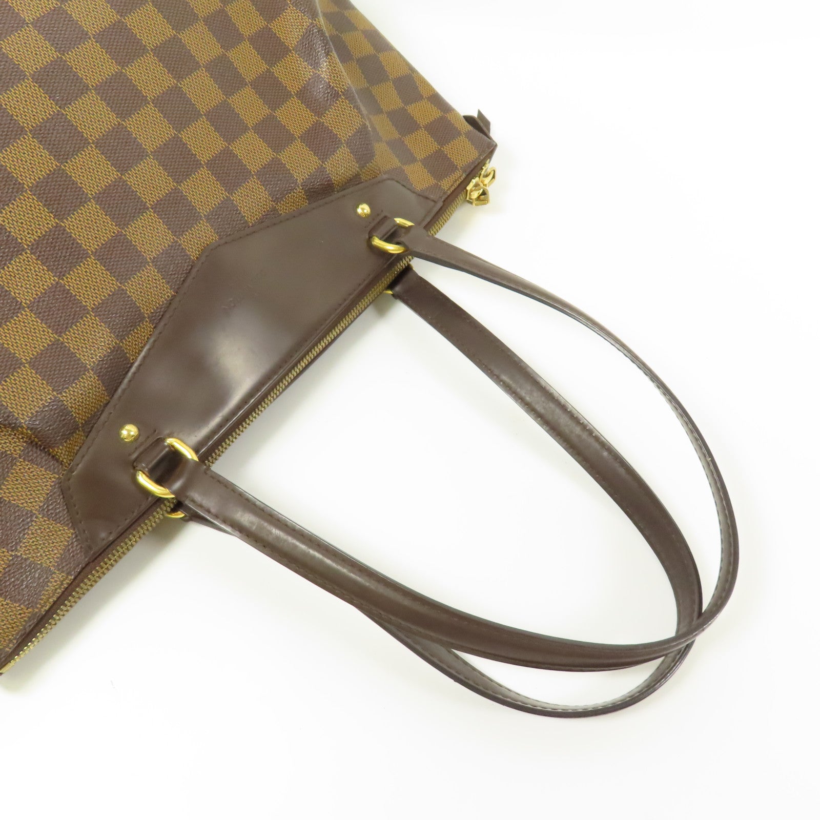 LOUIS VUITTON Damier Westminster GM金扣肩背袋