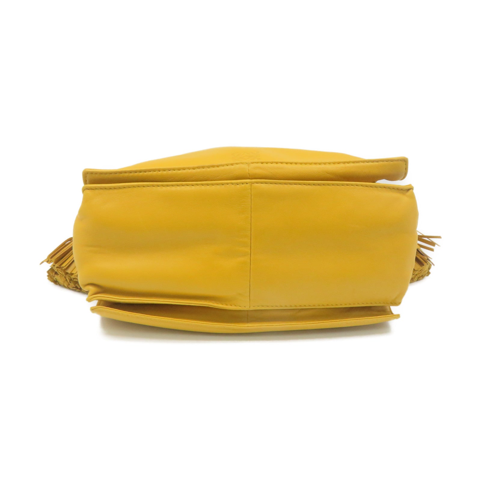 LOEWE 【激減優惠】羊皮皮革Flamenco 22 Shoulder Bag肩背袋黃色