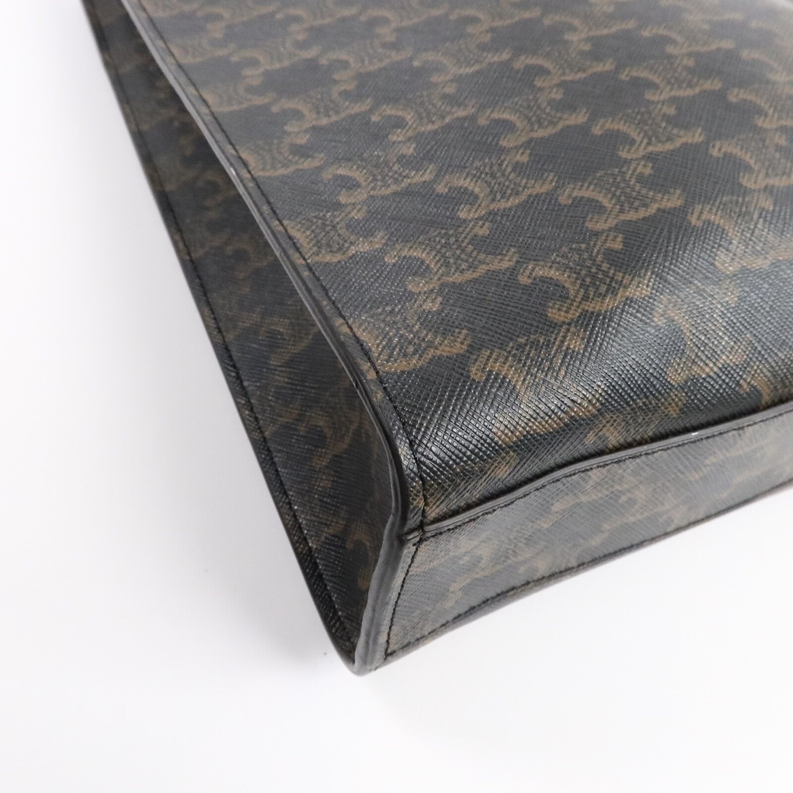 CELINE 塗層帆布Triomphe Cabas Tote Bag手挽肩背兩用袋