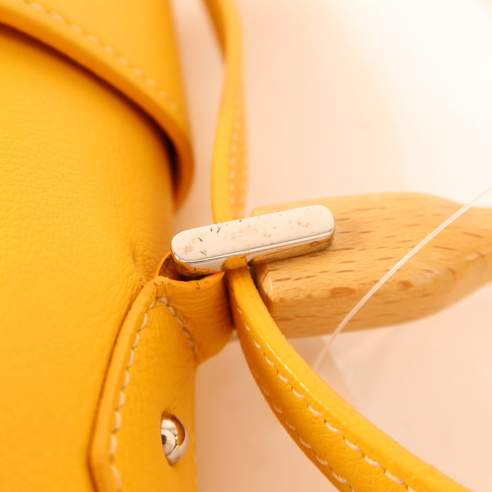 GOYARD 塗層帆布Saigon Souple Mini銀扣手挽肩背兩用袋