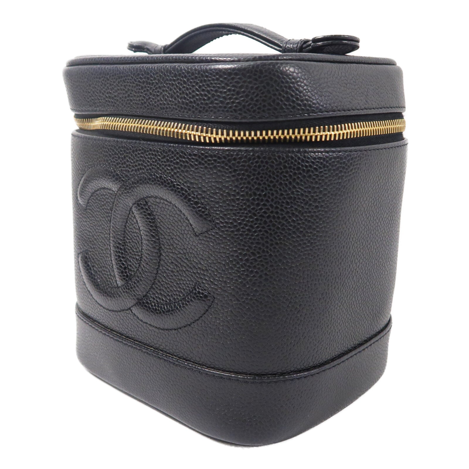 CHANEL 牛皮皮革Vintage Vanity Case手挽袋