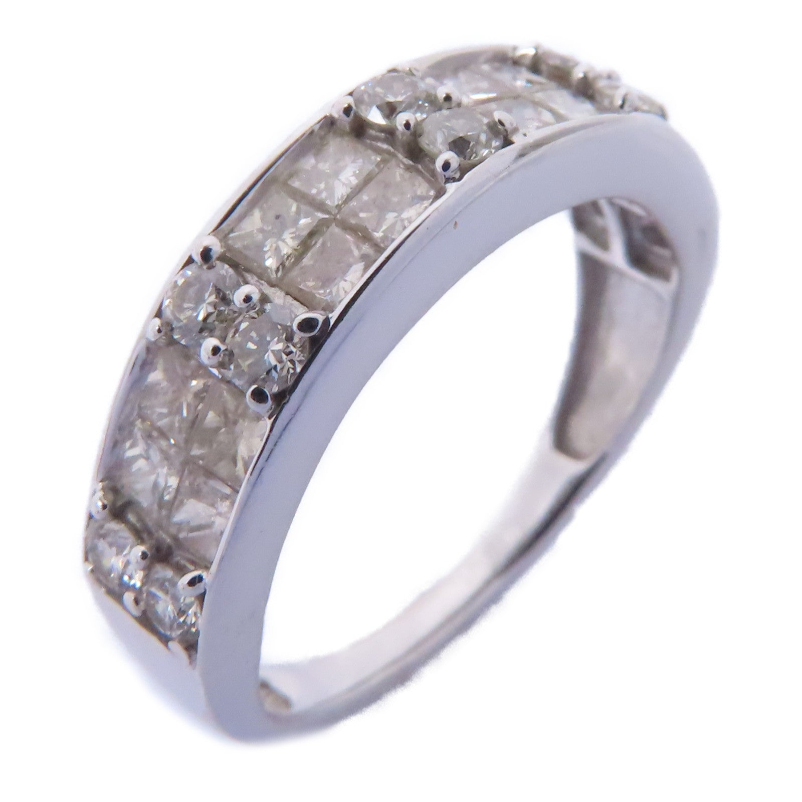 JEWELRY 【激減優惠】18K白金Diamond Ring 1.25ct鑽石戒指US#6