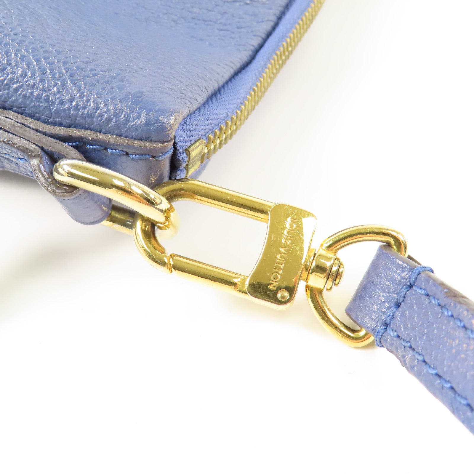 LOUIS VUITTON Monogram Empreinte Mazarine PM金扣手挽肩背兩用袋