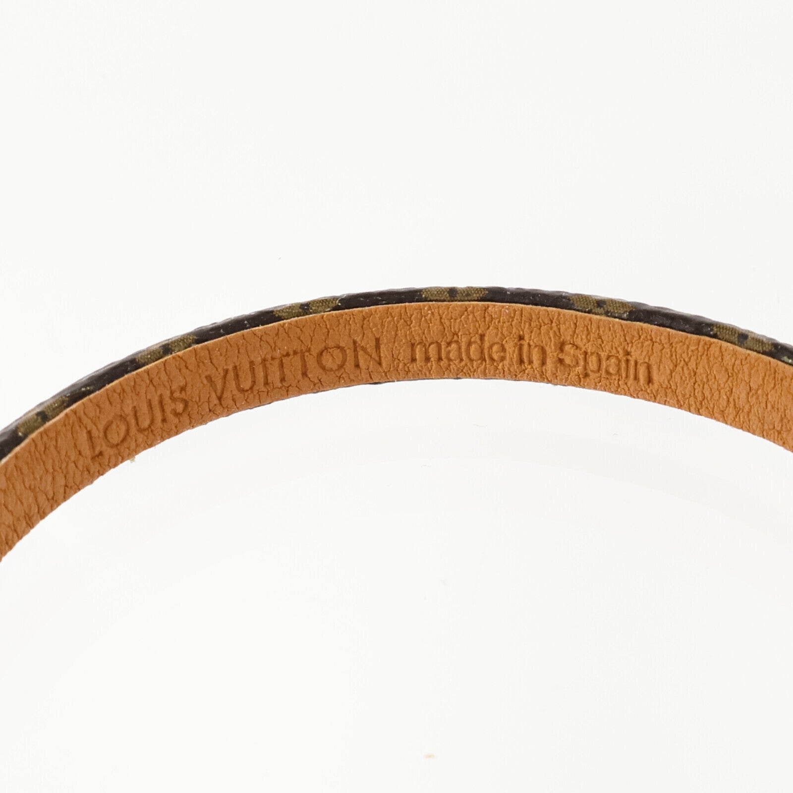 LOUIS VUITTON Monogram/金屬Bracelet金扣手鏈