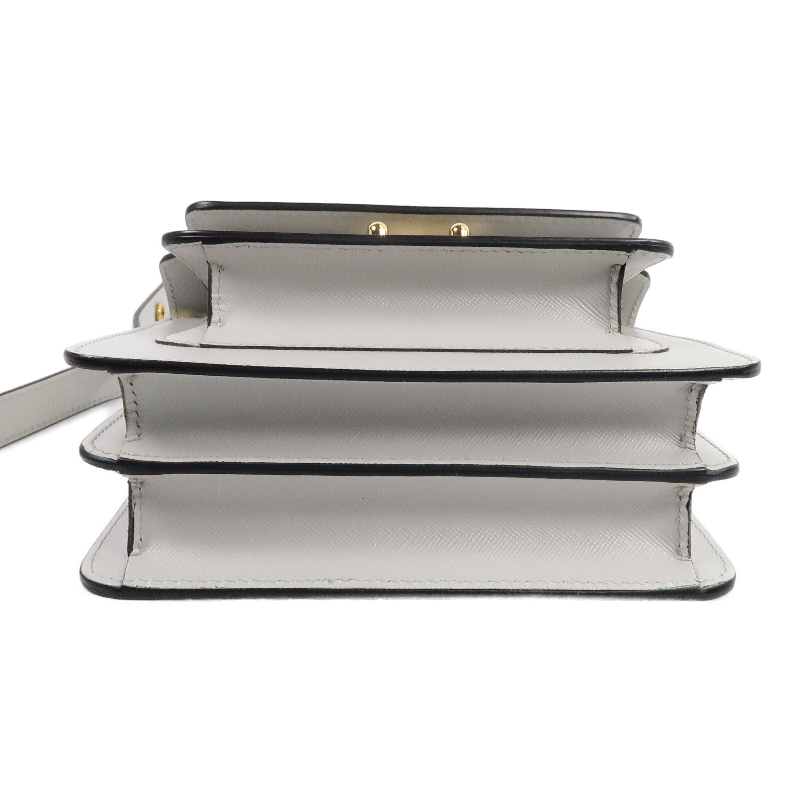 SELECTION Saffiano皮革Marni Shoulder Bag肩背袋