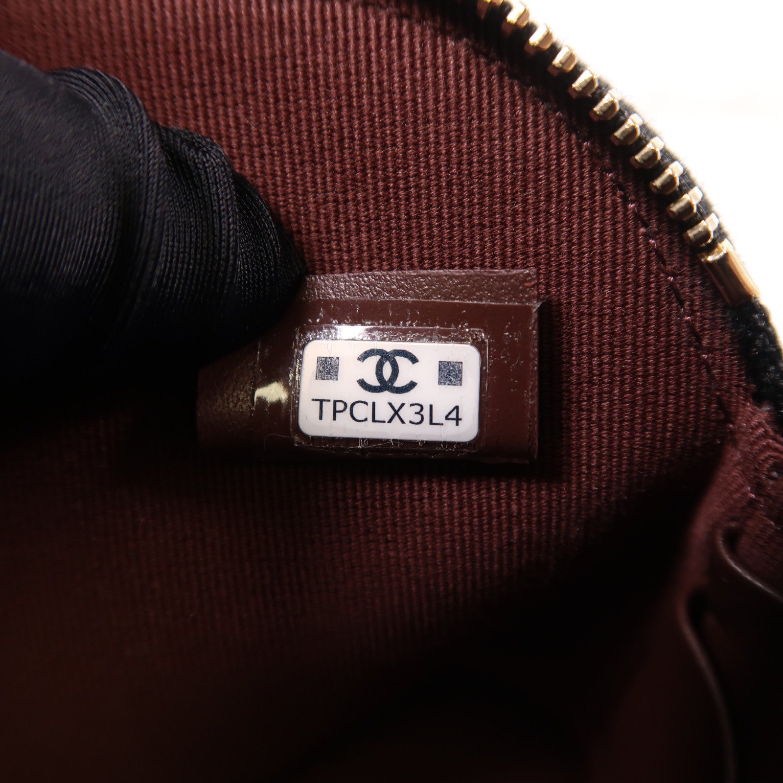 CHANEL 牛皮皮革Chain Shoulder金扣鏈帶肩背袋