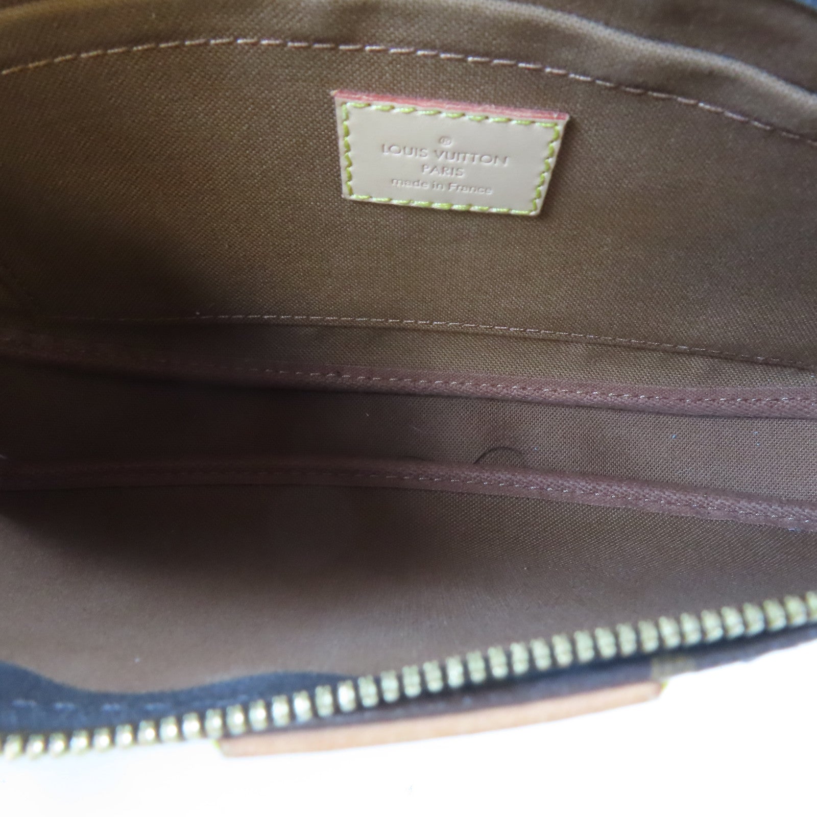 LOUIS VUITTON Monogram Multi Pochette Accessoires金扣手挽肩背兩用袋啡色