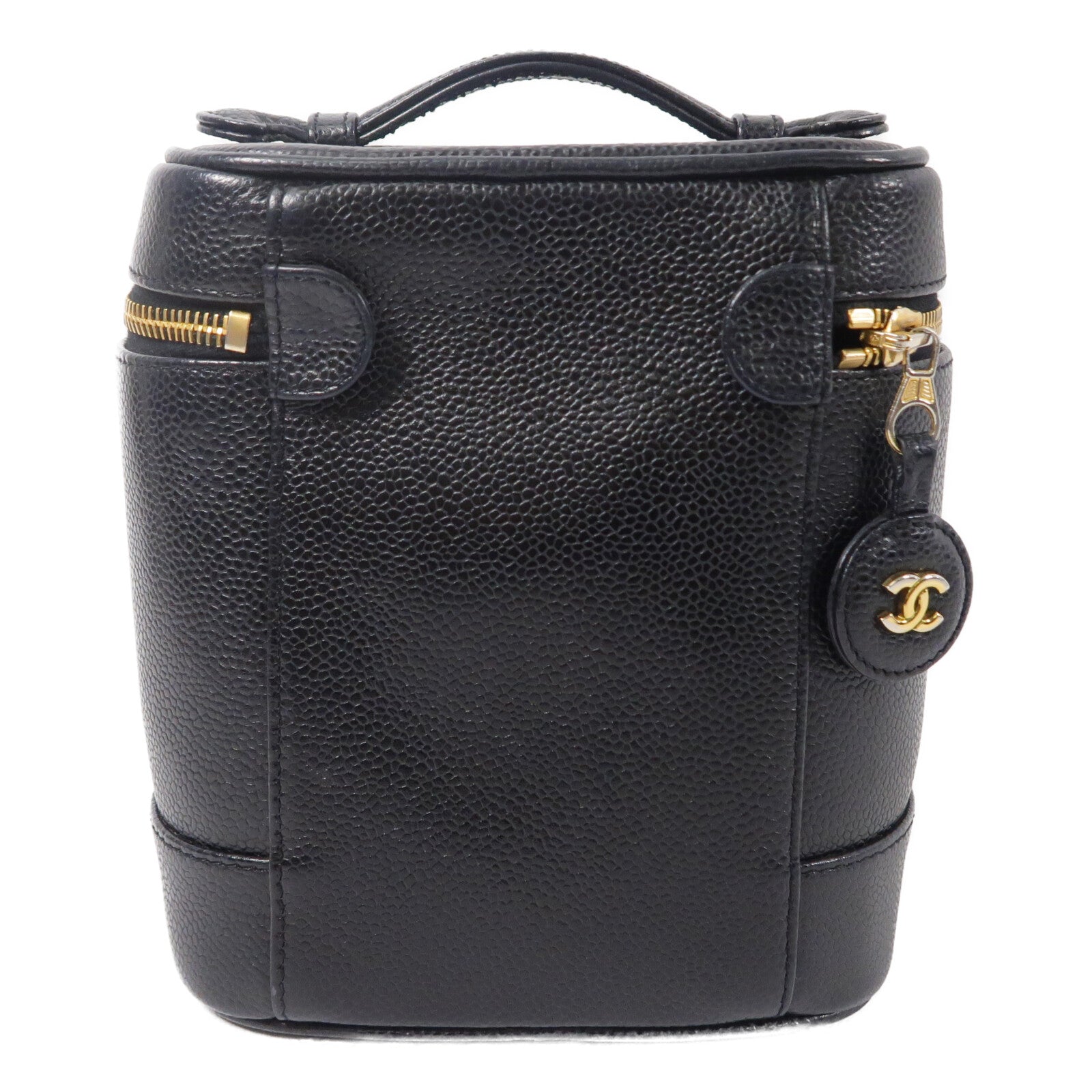 CHANEL 牛皮皮革Vintage Vanity Case手挽袋