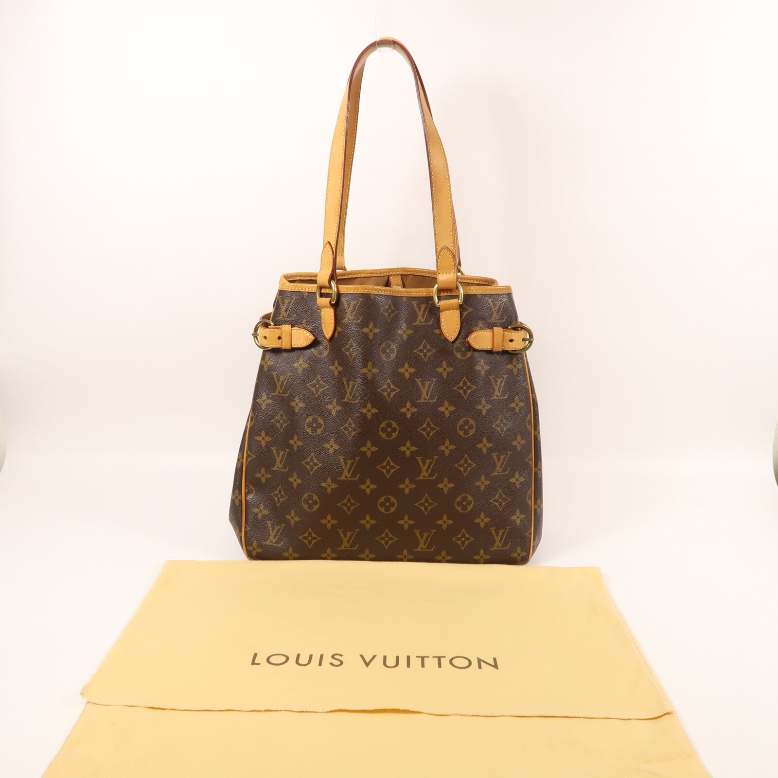 LOUIS VUITTON Monogram Batignolles金扣肩背袋
