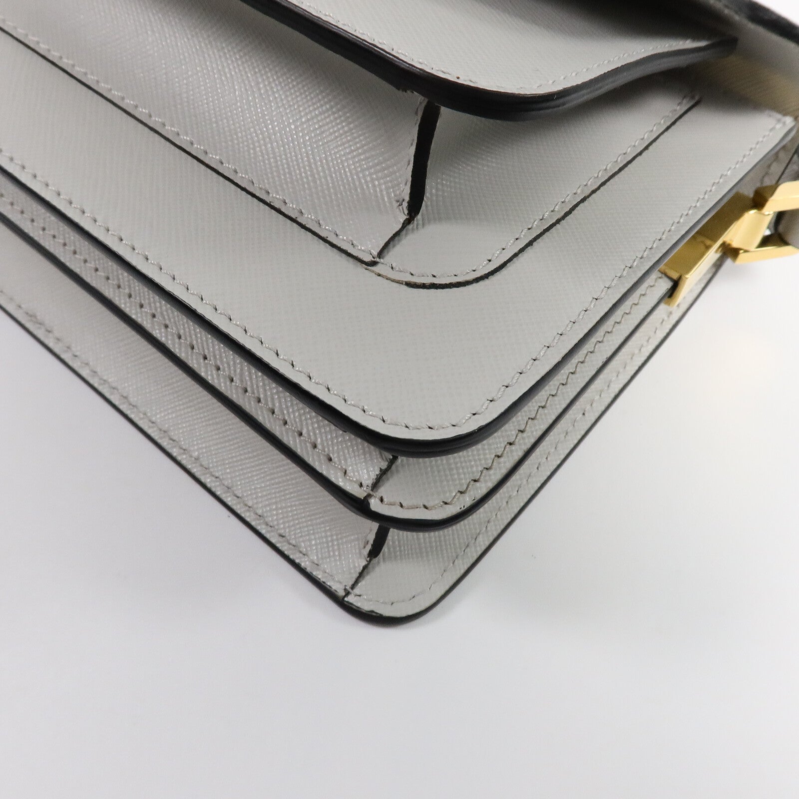 SELECTION Saffiano皮革Marni Shoulder Bag肩背袋