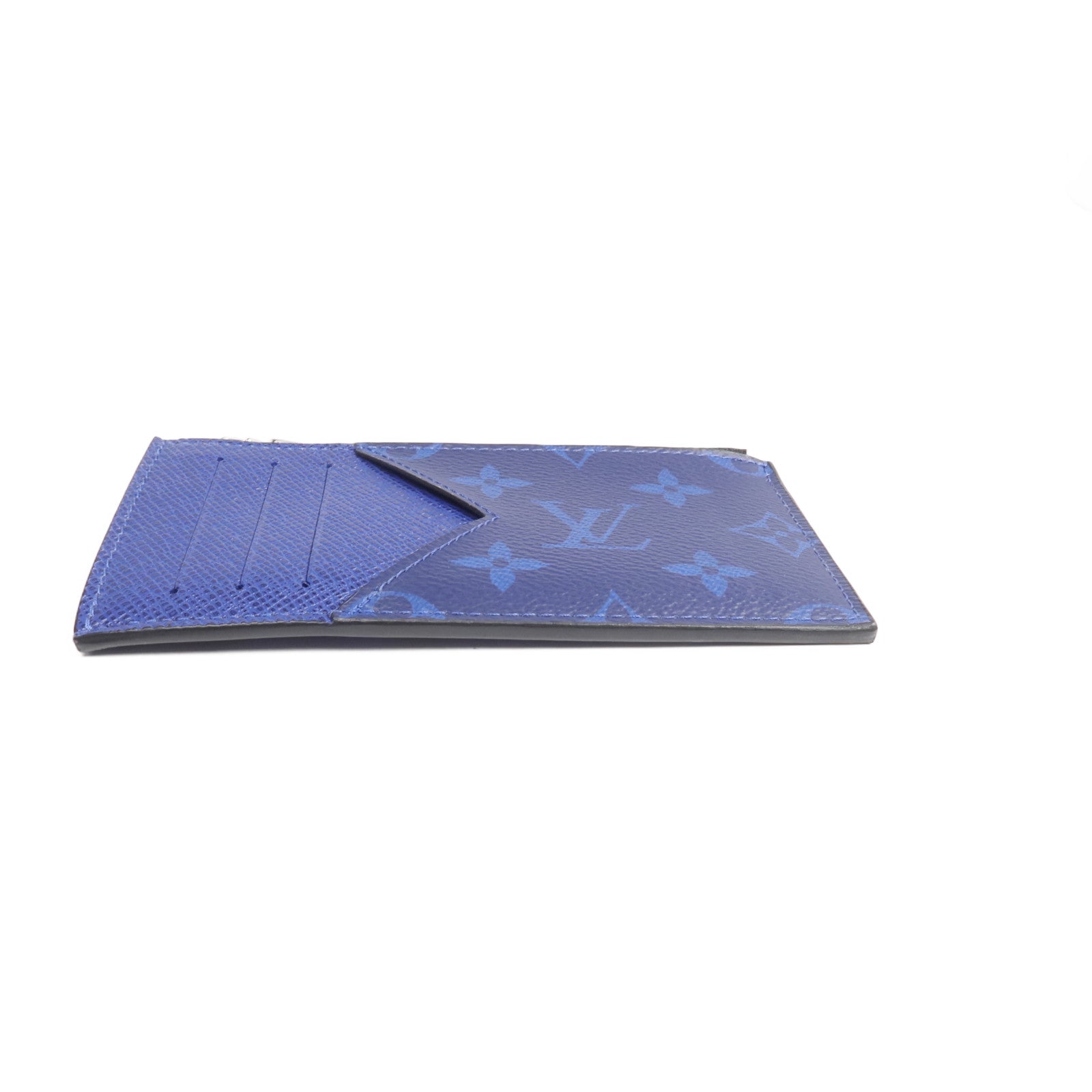 LOUIS VUITTON Taigarama Coin Card Holder銀扣零錢包