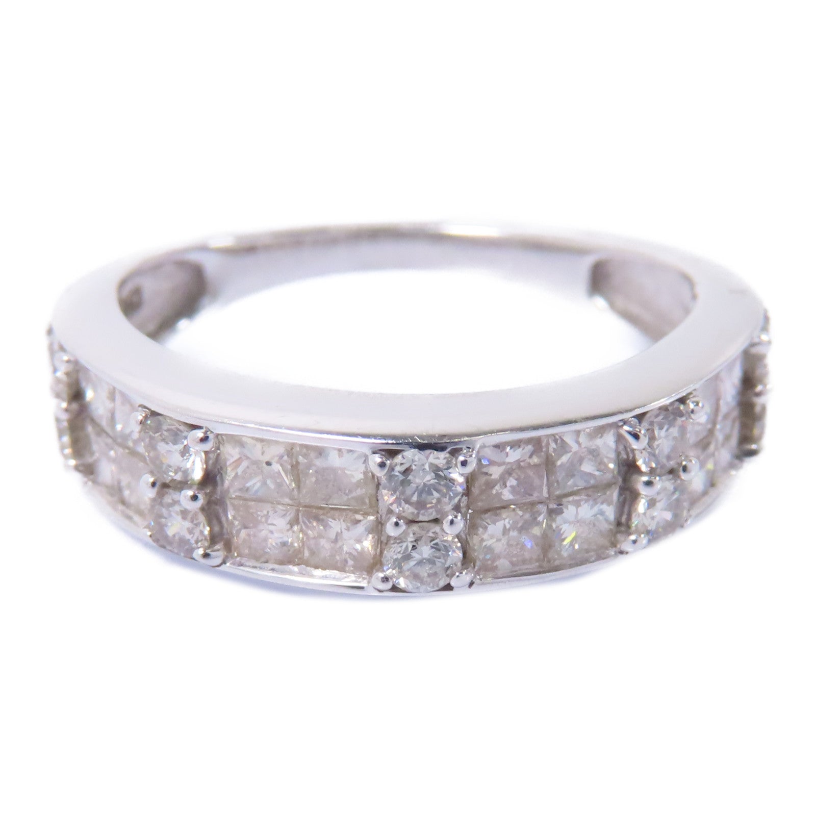 JEWELRY 【激減優惠】18K白金Diamond Ring 1.25ct鑽石戒指US#6
