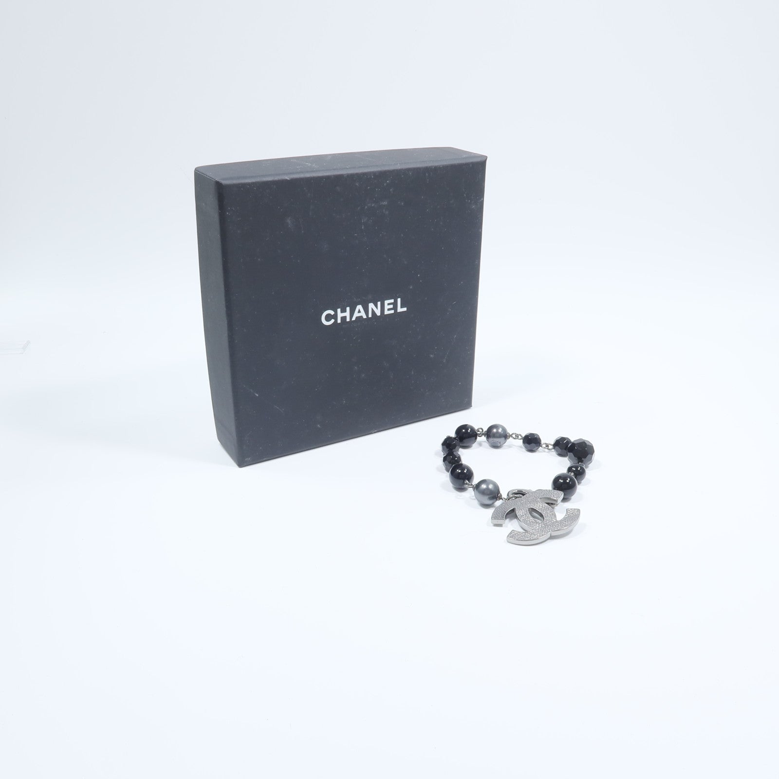 CHANEL PVC/金屬Bracelet手鏈