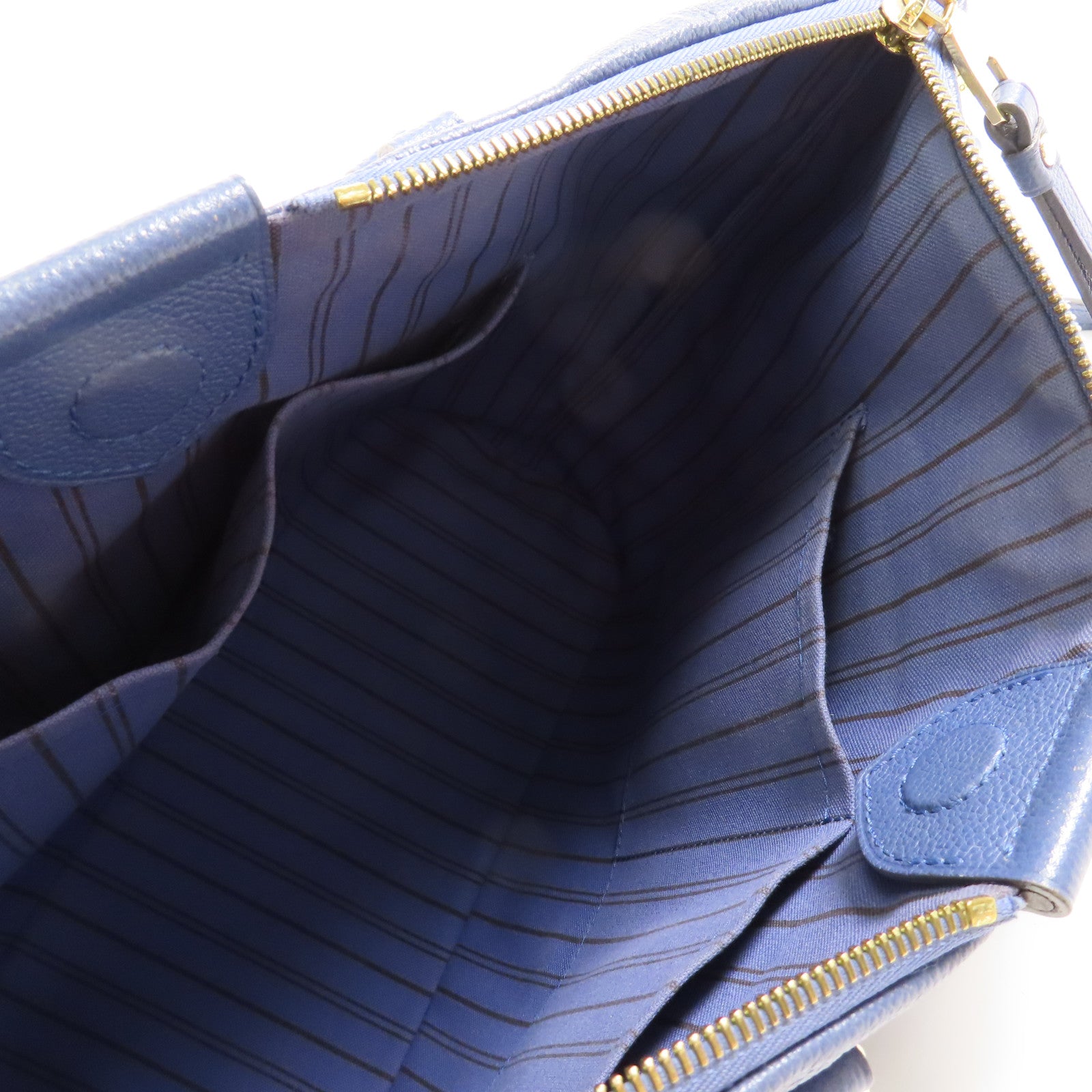 LOUIS VUITTON Monogram Empreinte Mazarine PM金扣手挽肩背兩用袋