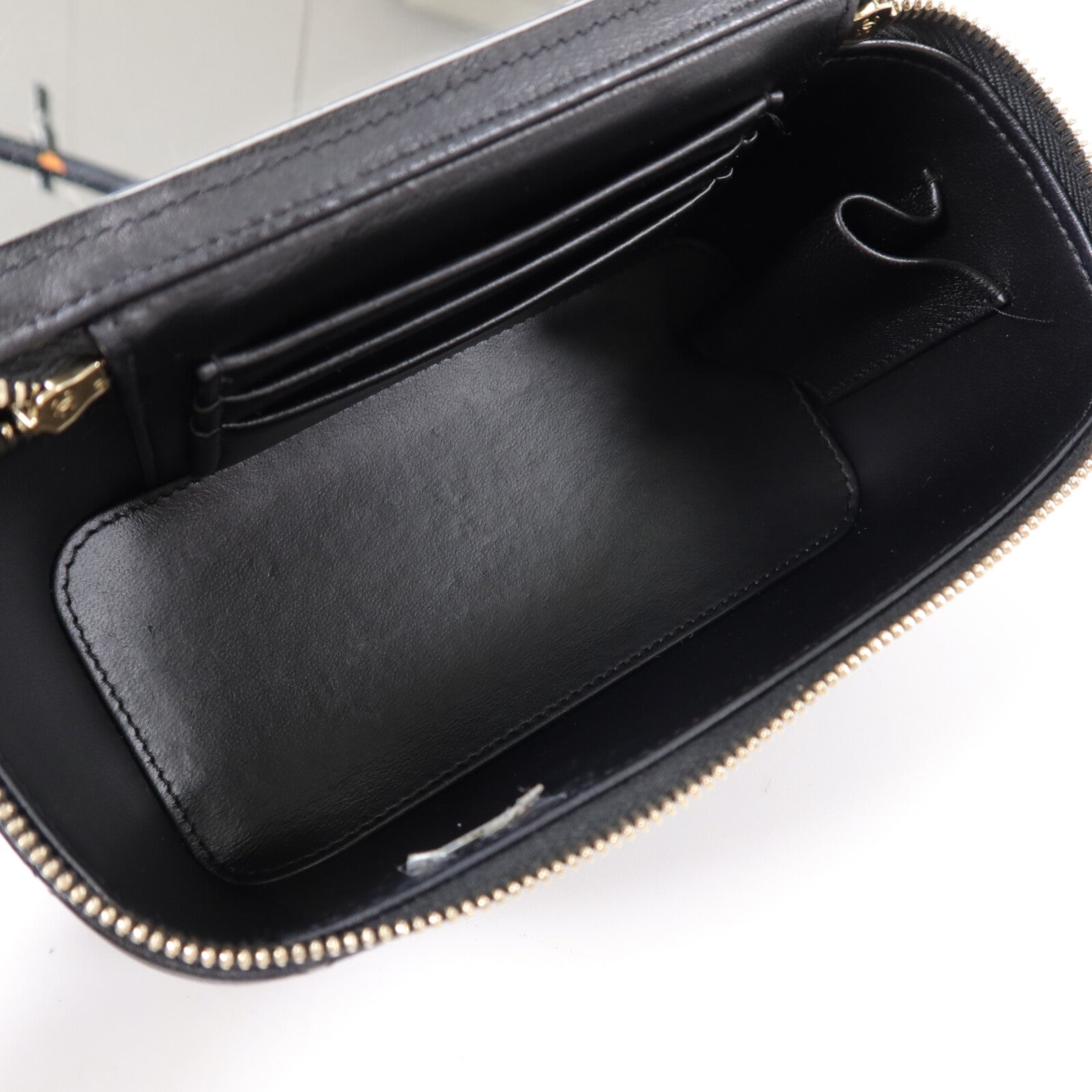 CHANEL 羊皮皮革Handle Vanity Case手挽肩背兩用袋