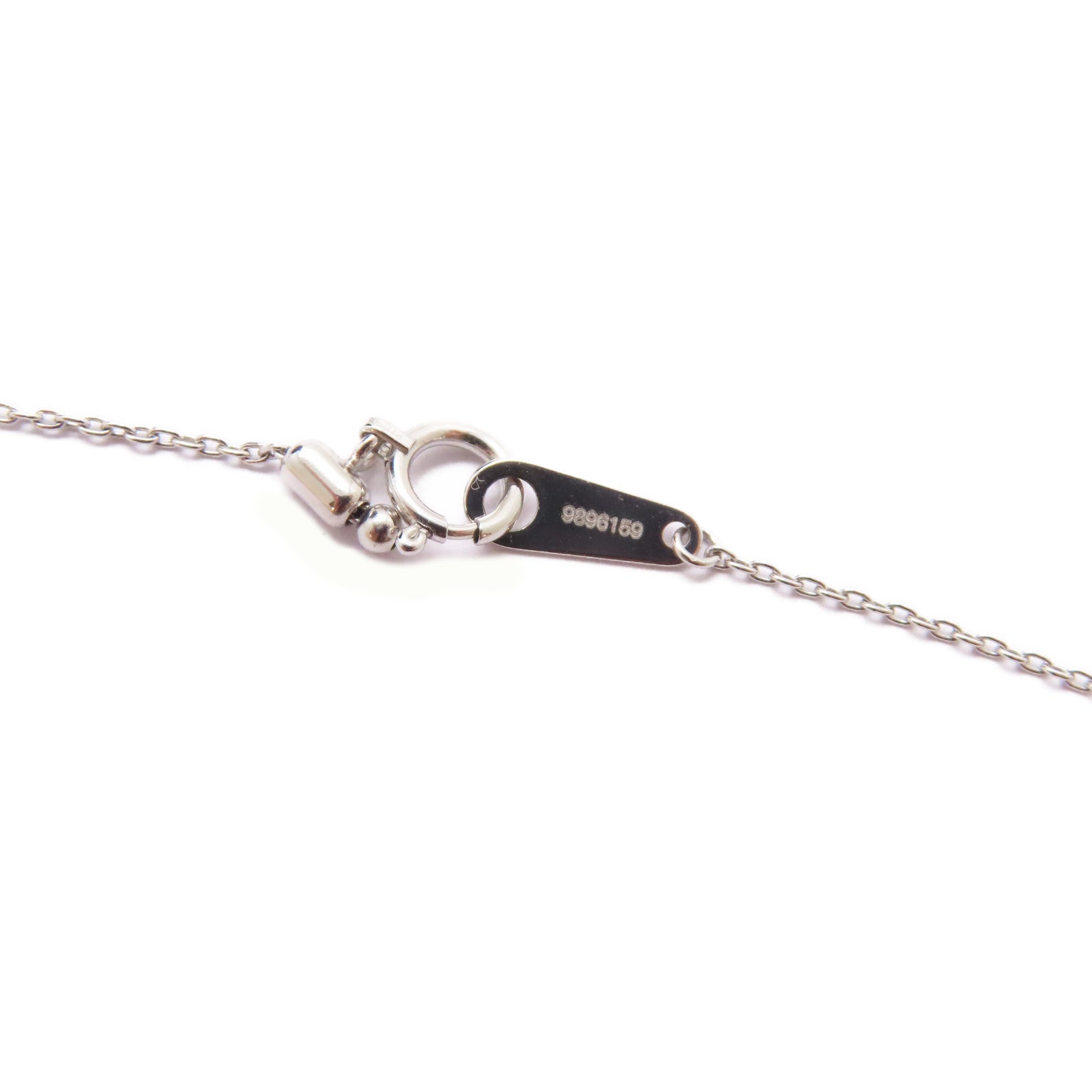 JEWELRY 【激減優惠】PT900鉑金Diamond Necklace 0.37ct/0.13ct鑽石項鍊