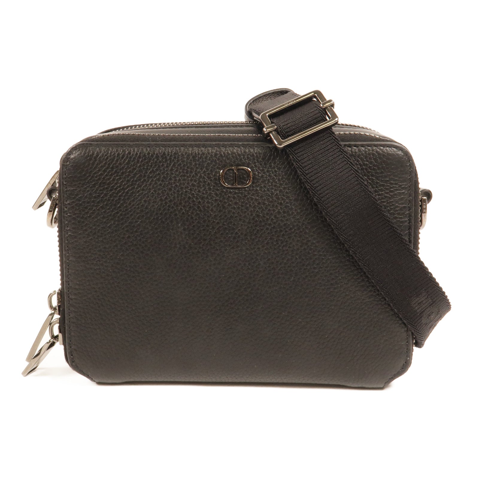 Dior 牛皮皮革CD Icon Zipped Pouch With Strap肩背袋