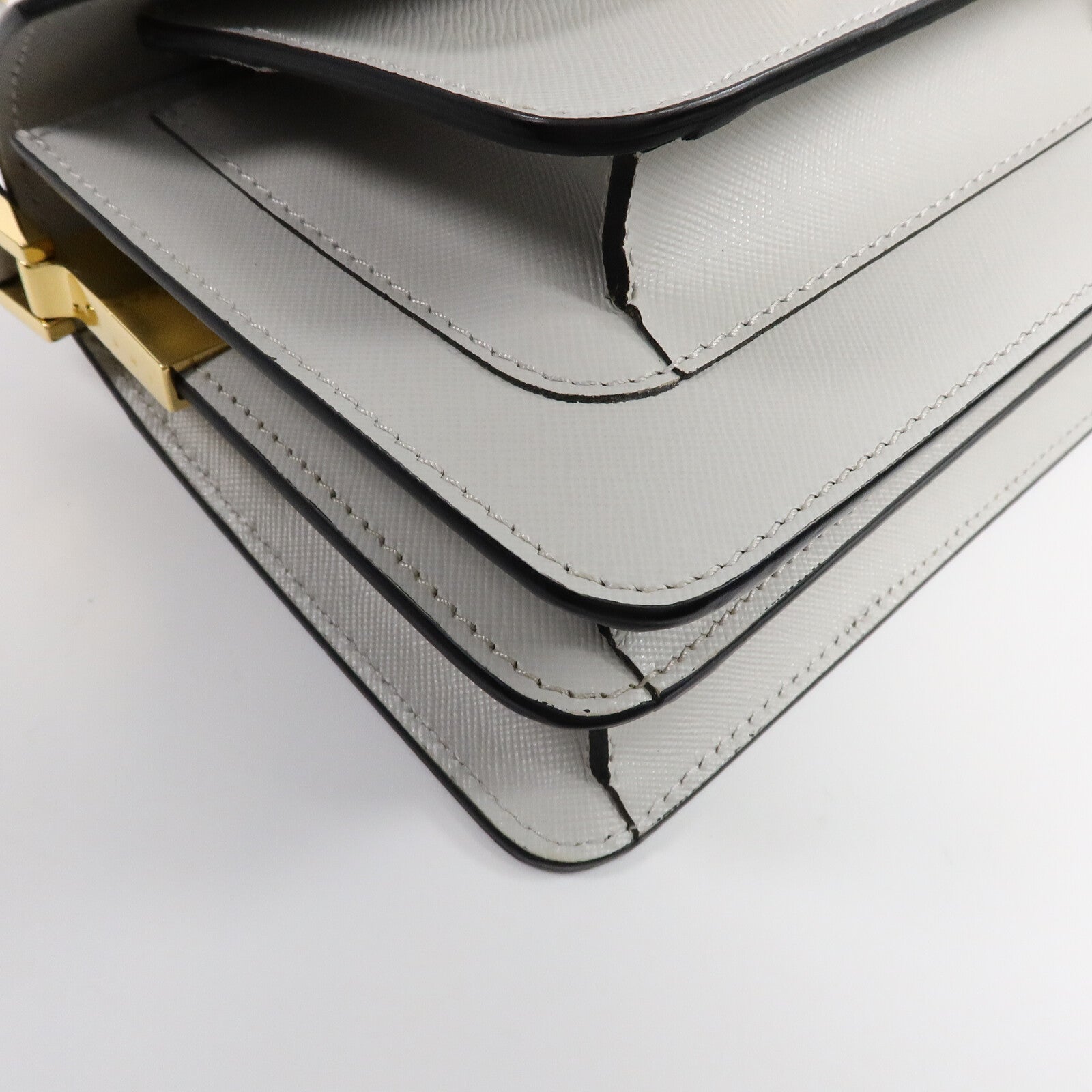 SELECTION Saffiano皮革Marni Shoulder Bag肩背袋