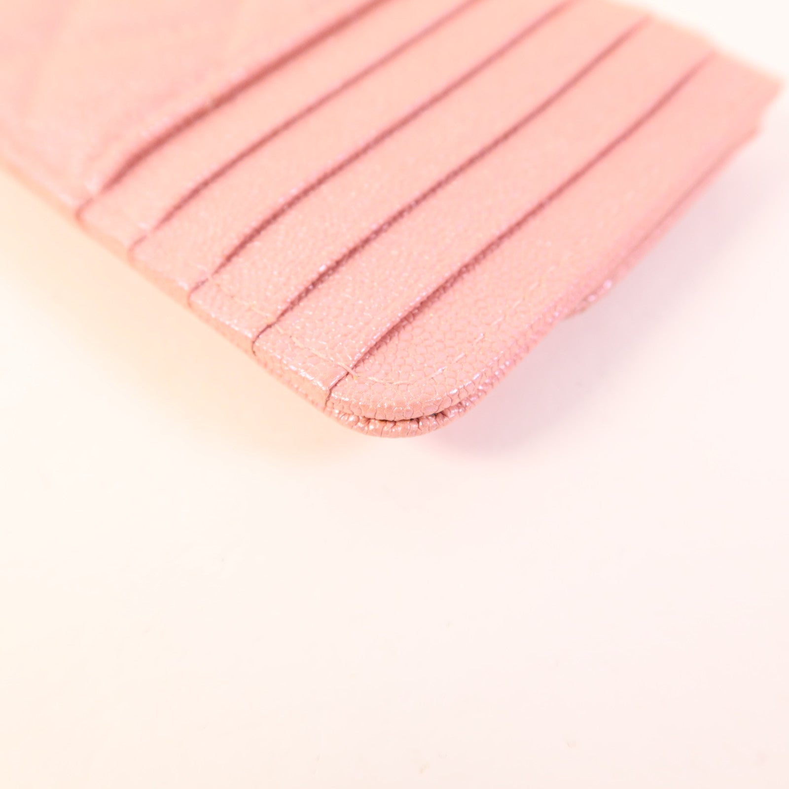 CHANEL 牛皮皮革Card Case金扣卡片套