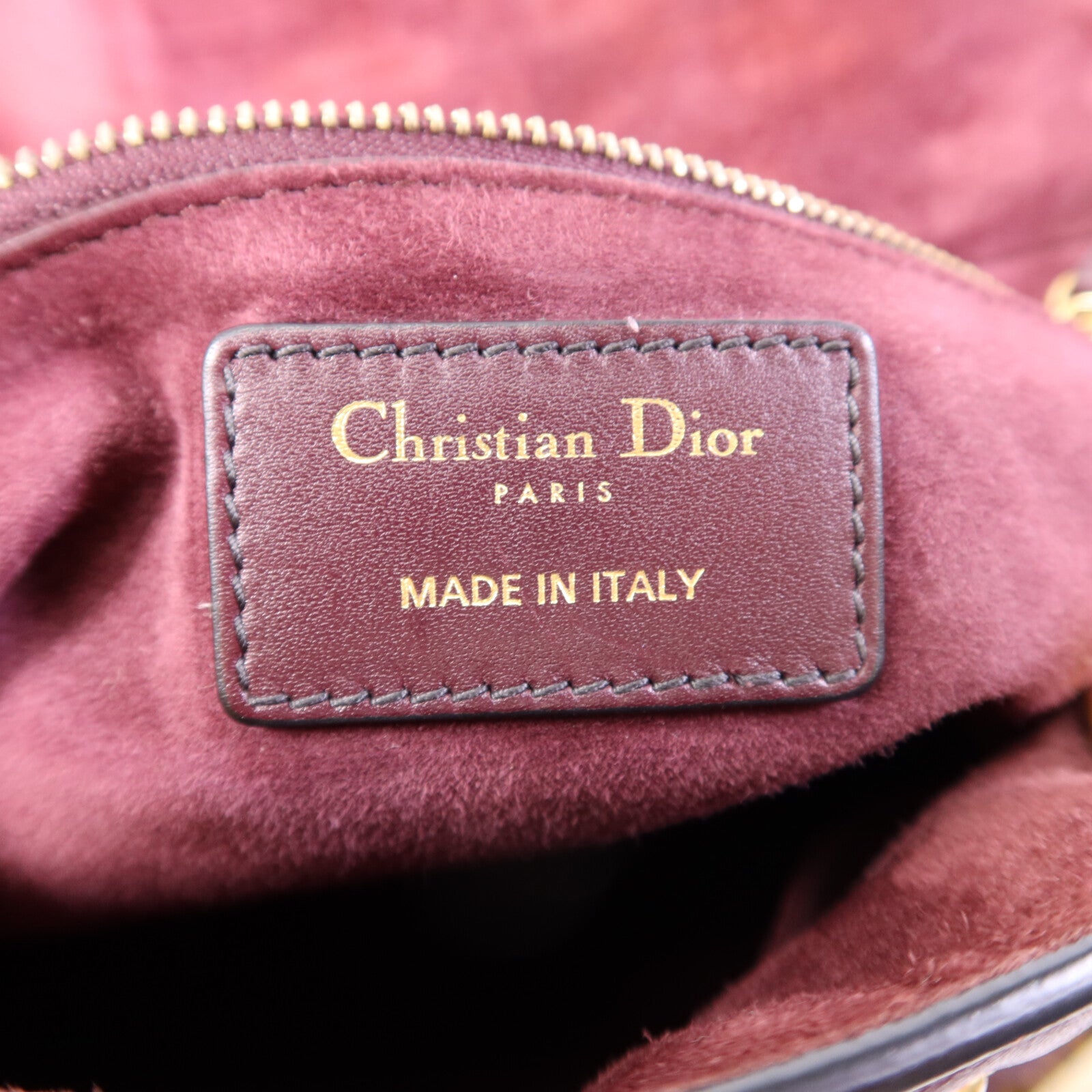Dior 牛皮皮革Lady Dior金扣手挽肩背兩用袋
