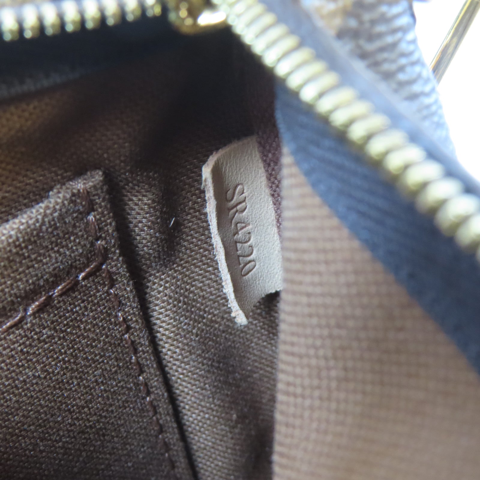LOUIS VUITTON Monogram Multi Pochette Accessoires金扣手挽肩背兩用袋啡色