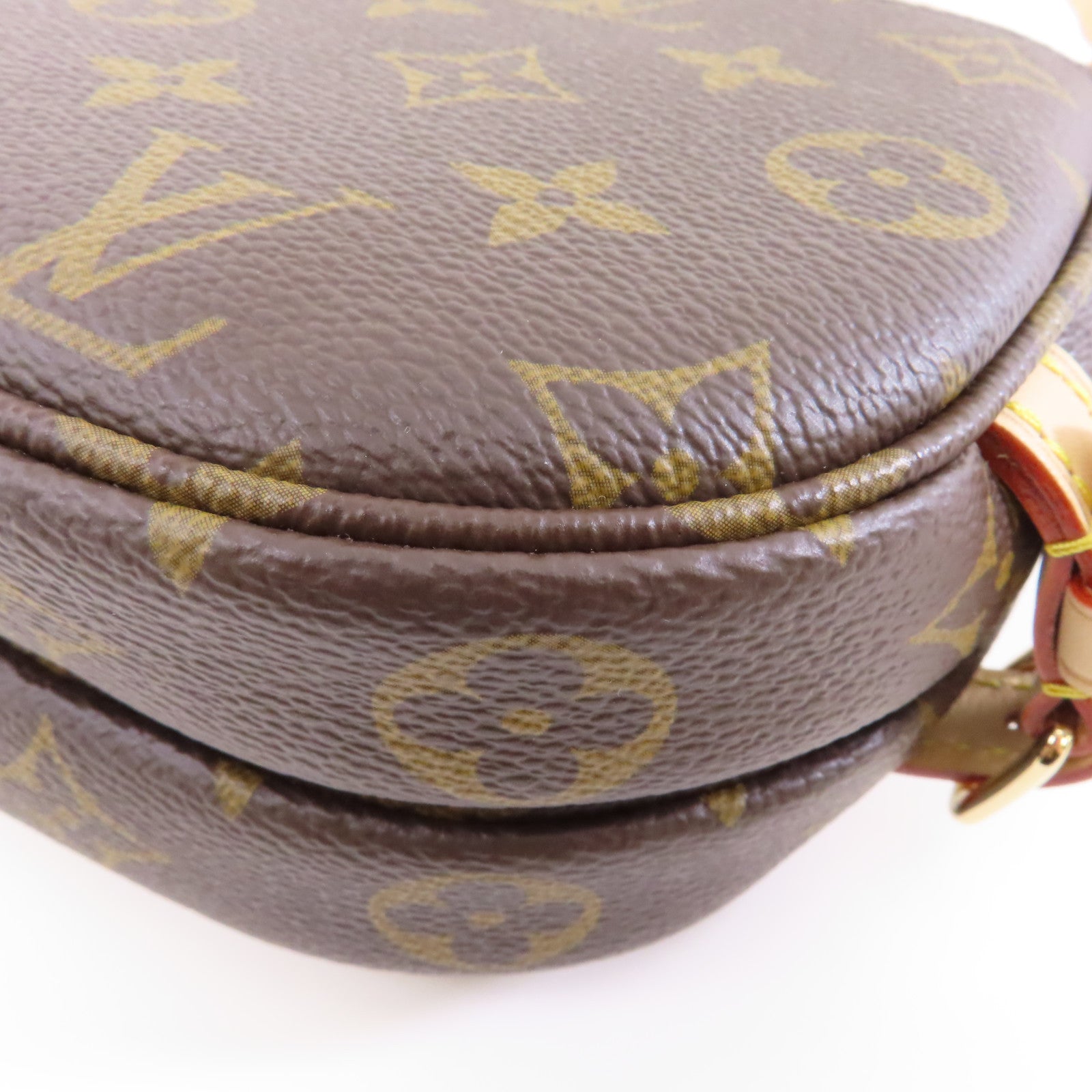 LOUIS VUITTON Monogram Saumur BB金扣手挽肩背兩用袋啡色