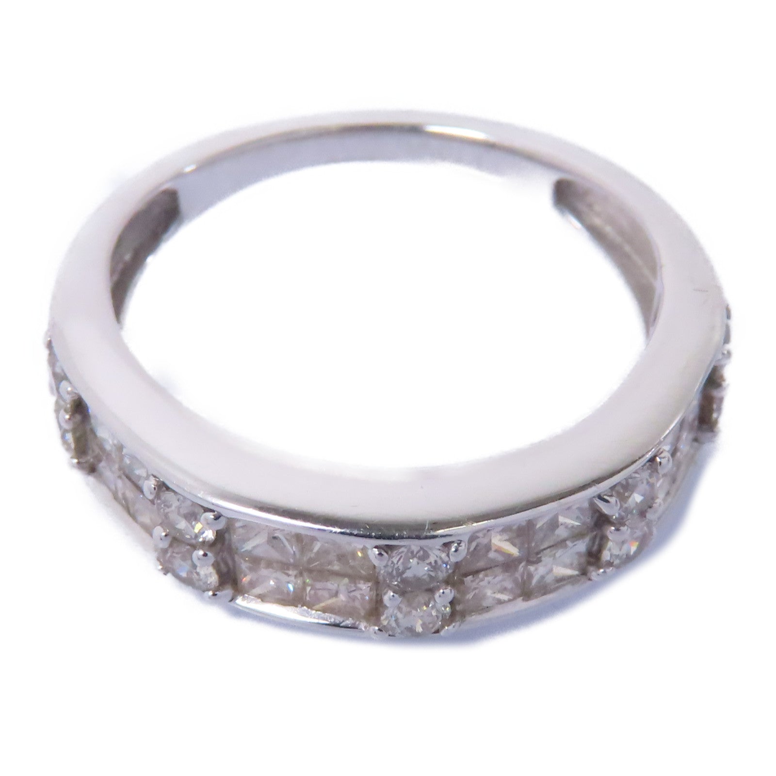 JEWELRY 【激減優惠】18K白金Diamond Ring 1.25ct鑽石戒指US#6