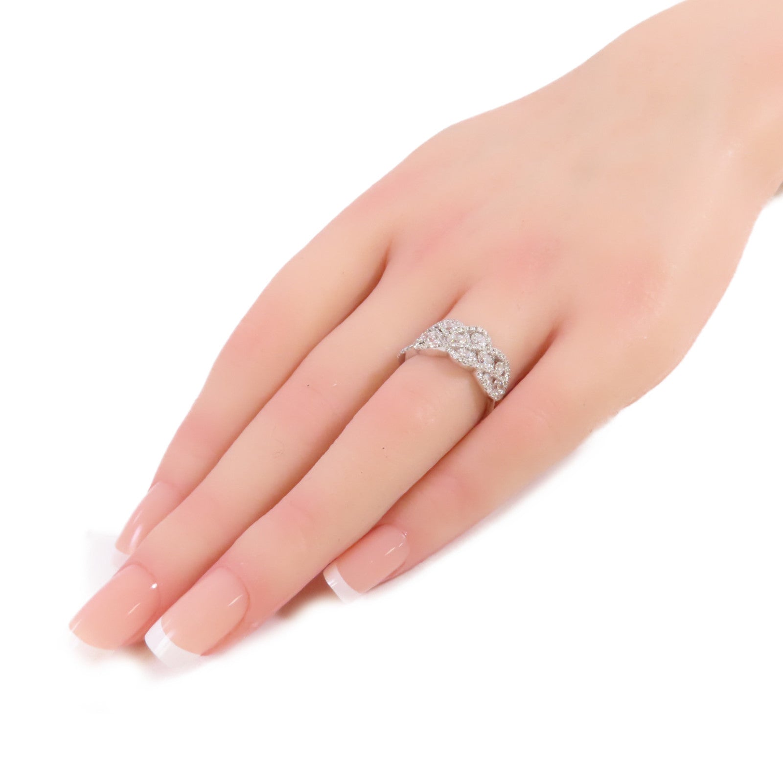 JEWELRY 18K白金/1.82ct鑽石Diamond Ring戒指US#5.5
