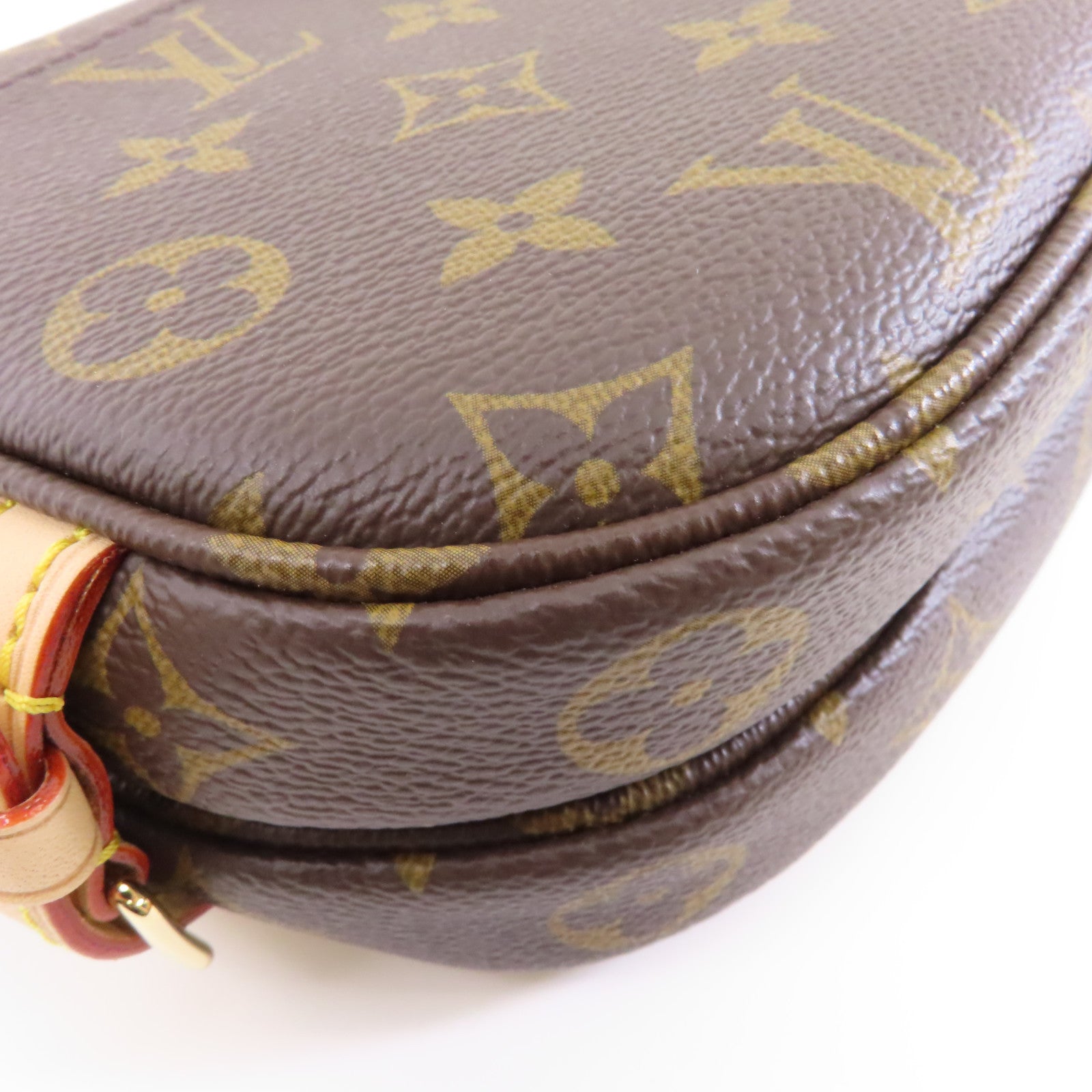 LOUIS VUITTON Monogram Saumur BB金扣手挽肩背兩用袋啡色