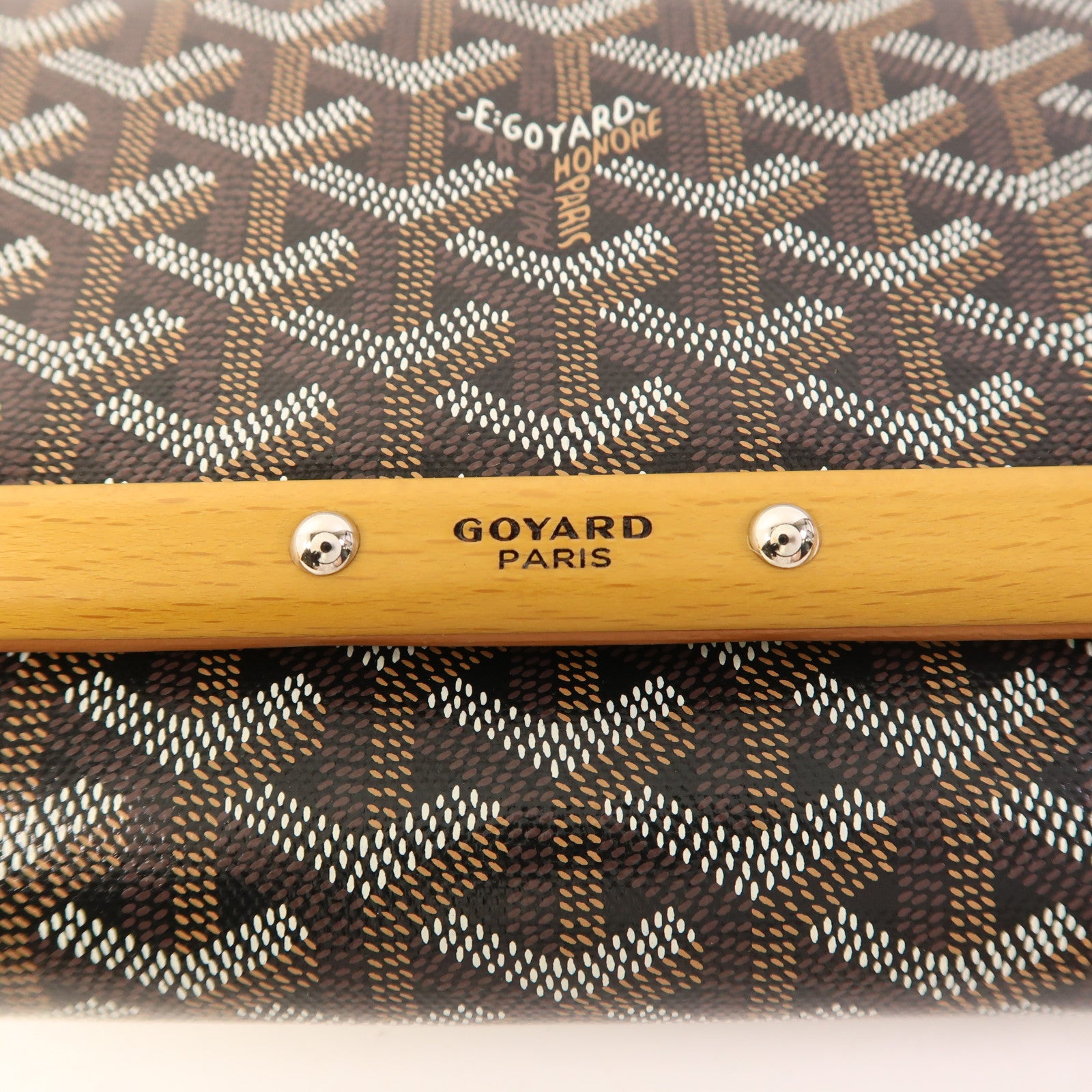 GOYARD 【激減優惠】塗層帆布Monte-Carlo PM銀扣肩背袋