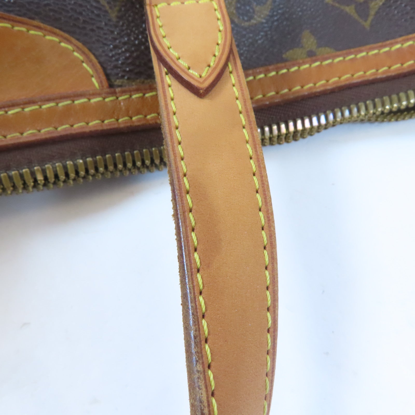 LOUIS VUITTON Monogram Palermo金扣手挽肩背兩用袋啡色