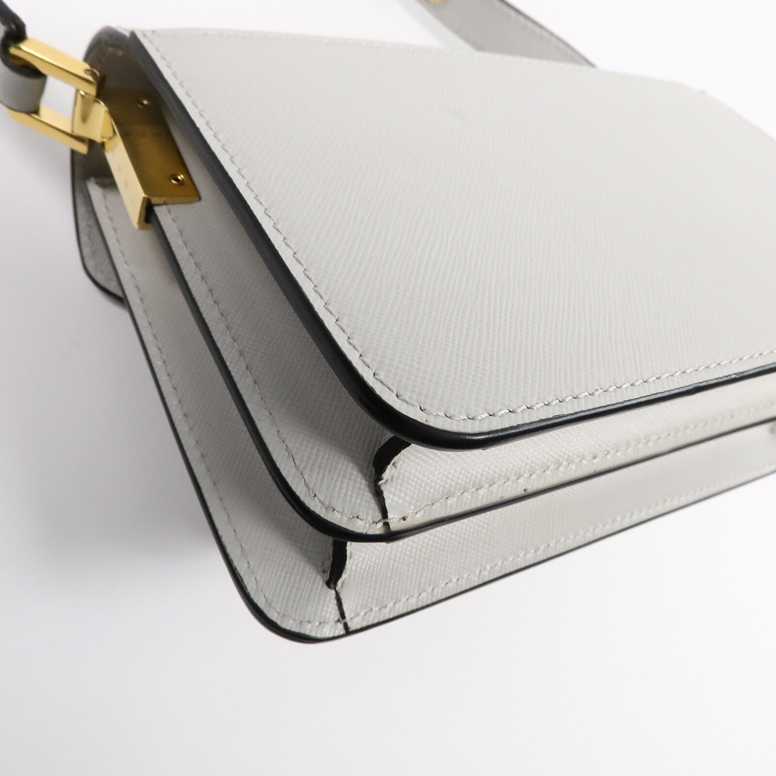 SELECTION Saffiano皮革Marni Shoulder Bag肩背袋