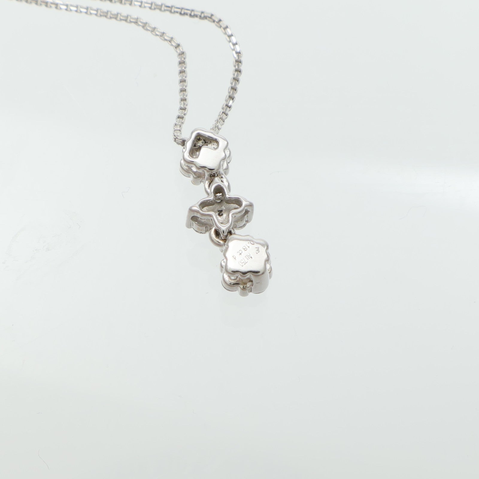 JEWELRY 18K白金Diamond Necklace鑽石項鍊