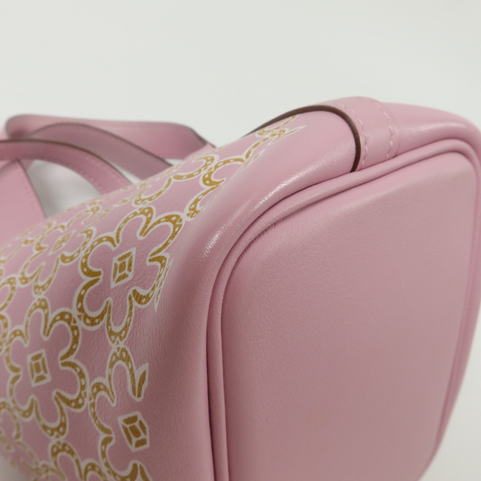HERMES Swift皮革Picotin 14 Lucky Daisy手挽袋Mauve Sylvestre