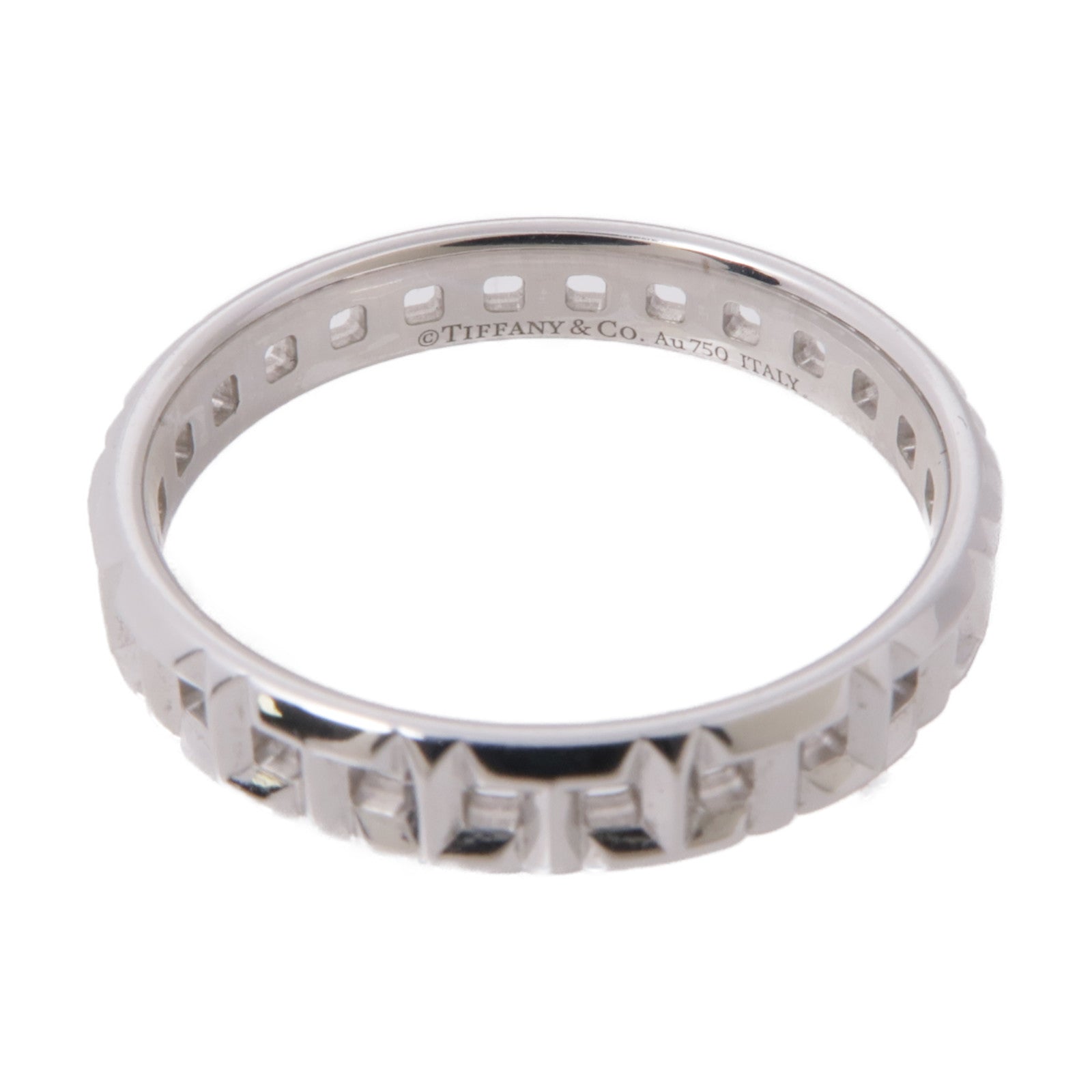 TIFFANY＆CO【激減優惠】 18K白金White Gold Ring戒指US#6.75