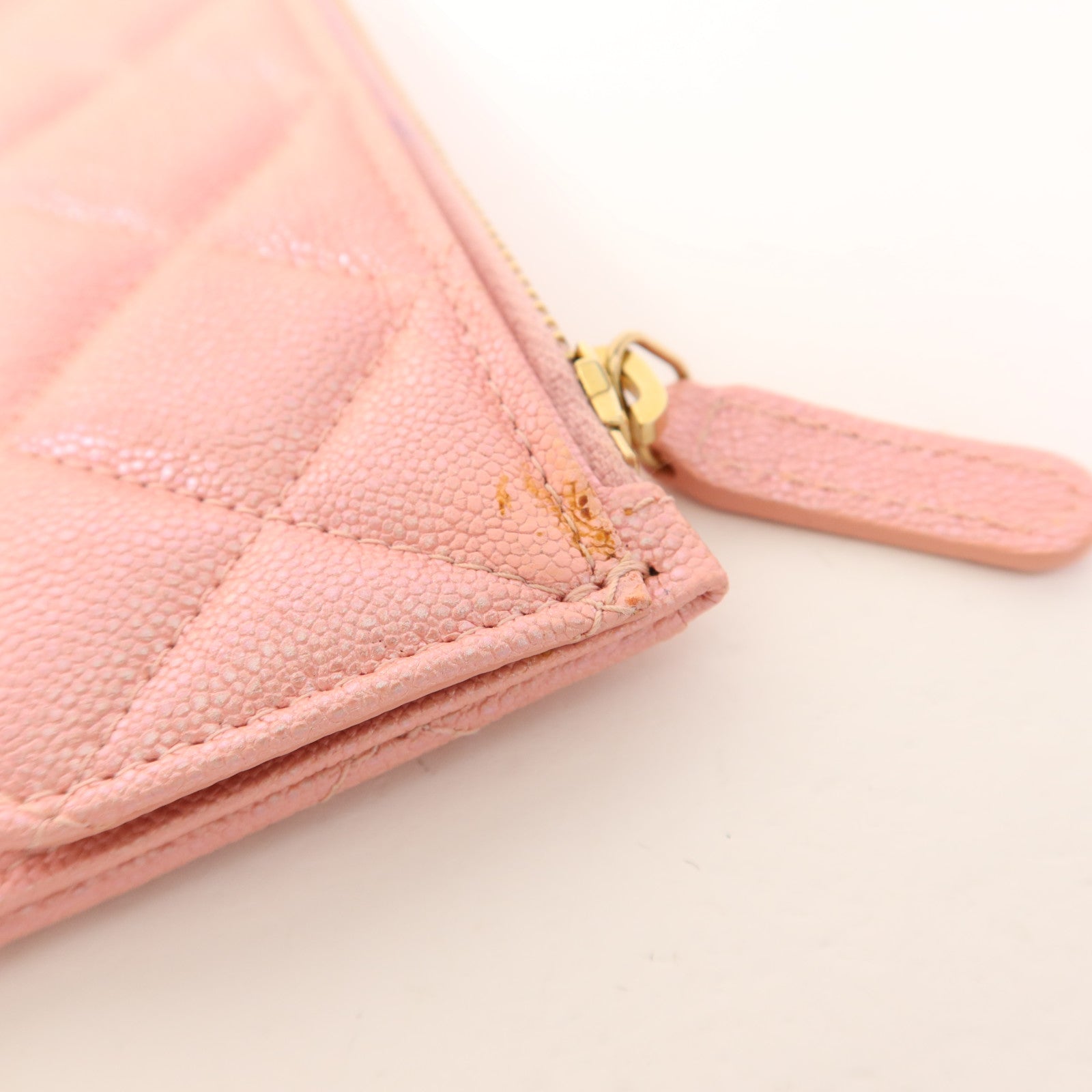 CHANEL 牛皮皮革Card Case金扣卡片套