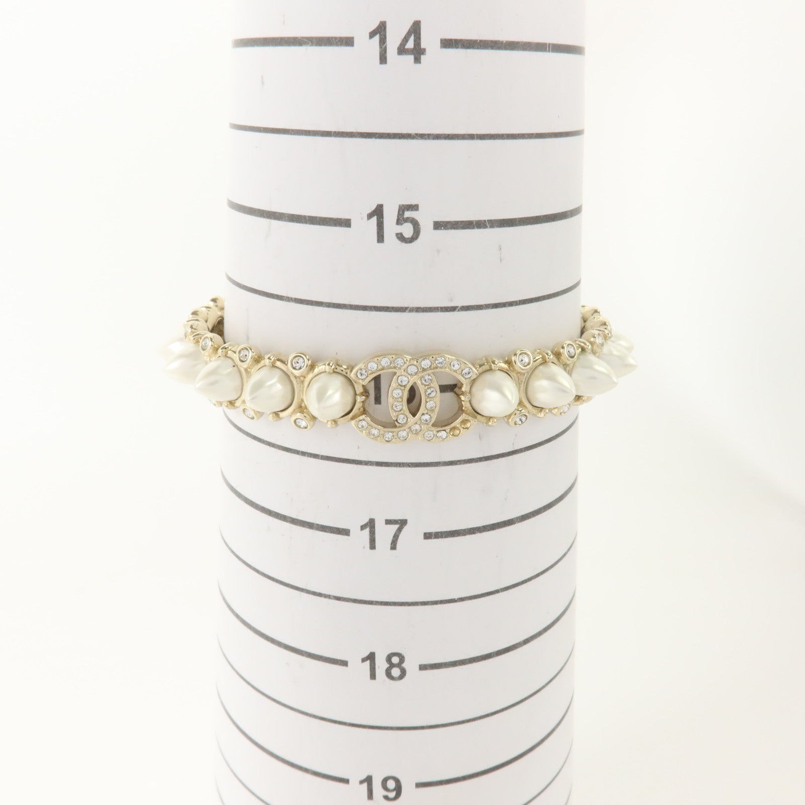 CHANEL 金屬/PVC Bangle手鐲
