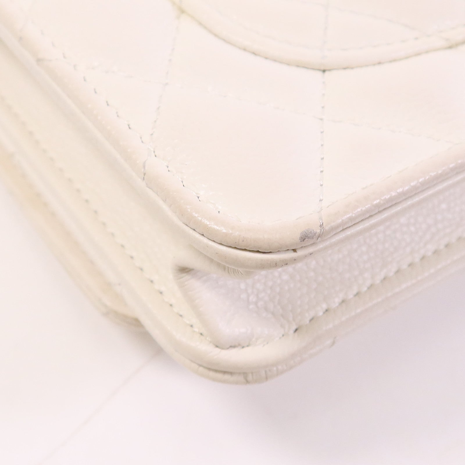 CHANEL 牛皮皮革WOC Wallet On Chain金扣鏈帶肩背袋