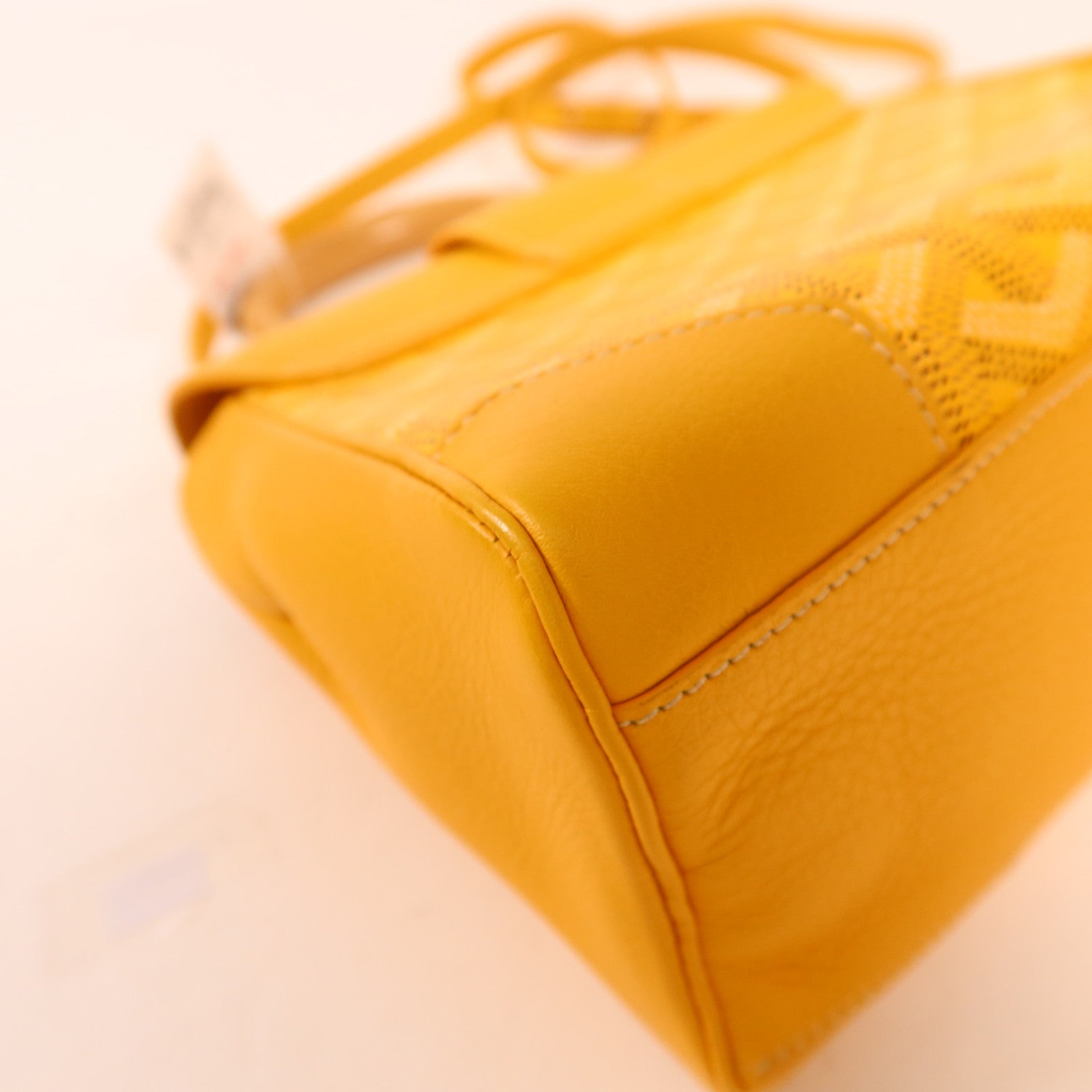 GOYARD 塗層帆布Saigon Souple Mini銀扣手挽肩背兩用袋