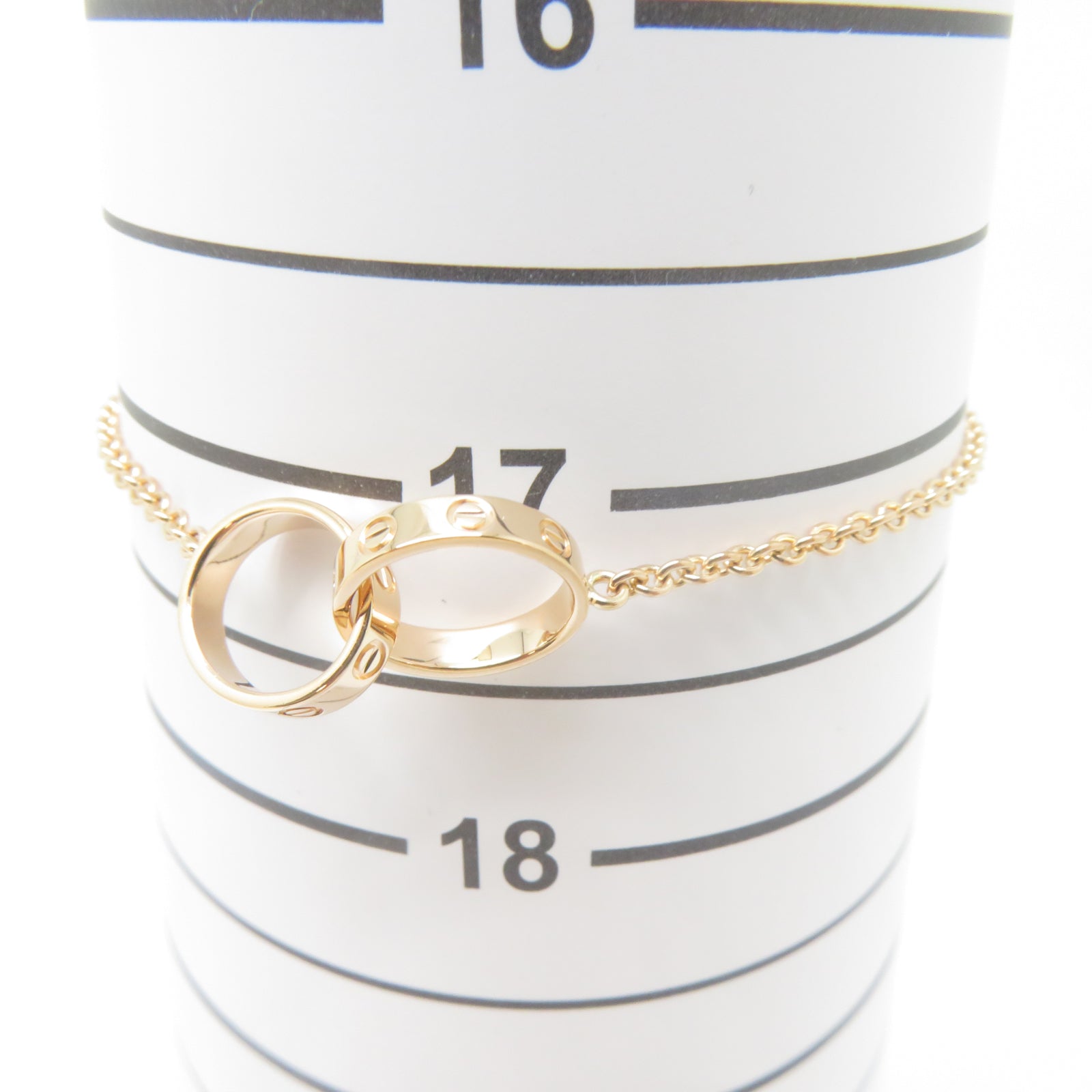 CARTIER 18K玫瑰金Love Bracelet手鏈