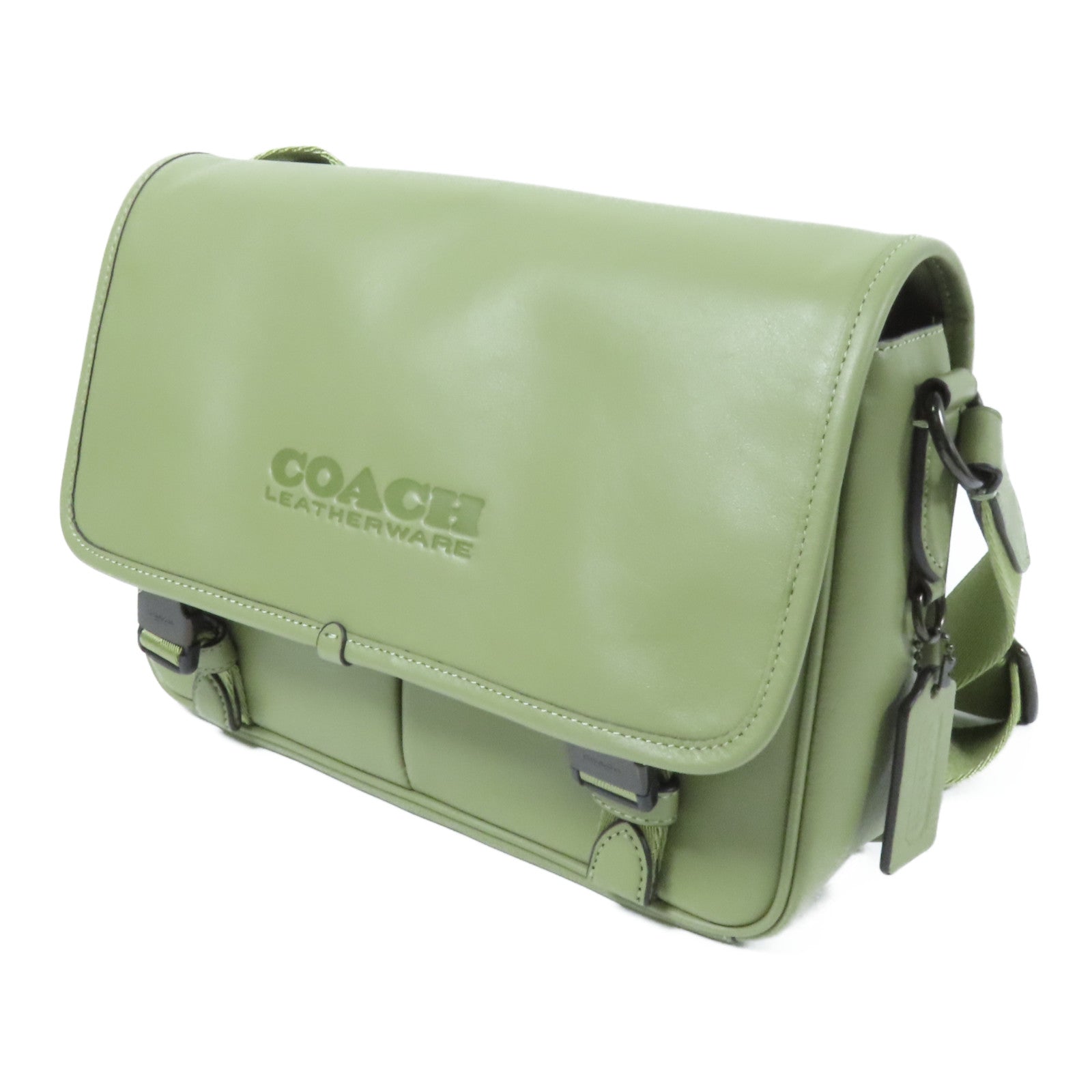 COACH 牛皮皮革Shoulder Bag肩背袋