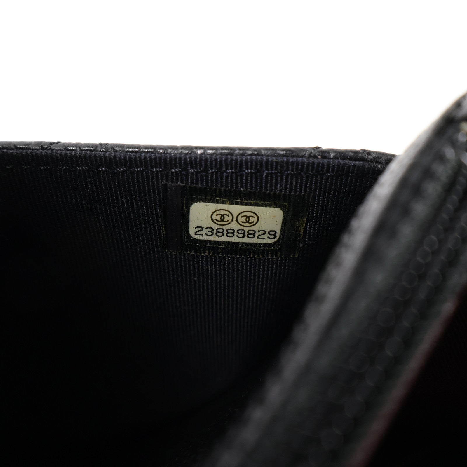 CHANEL 牛皮皮革Wallet On Chain銀扣鏈帶肩背袋