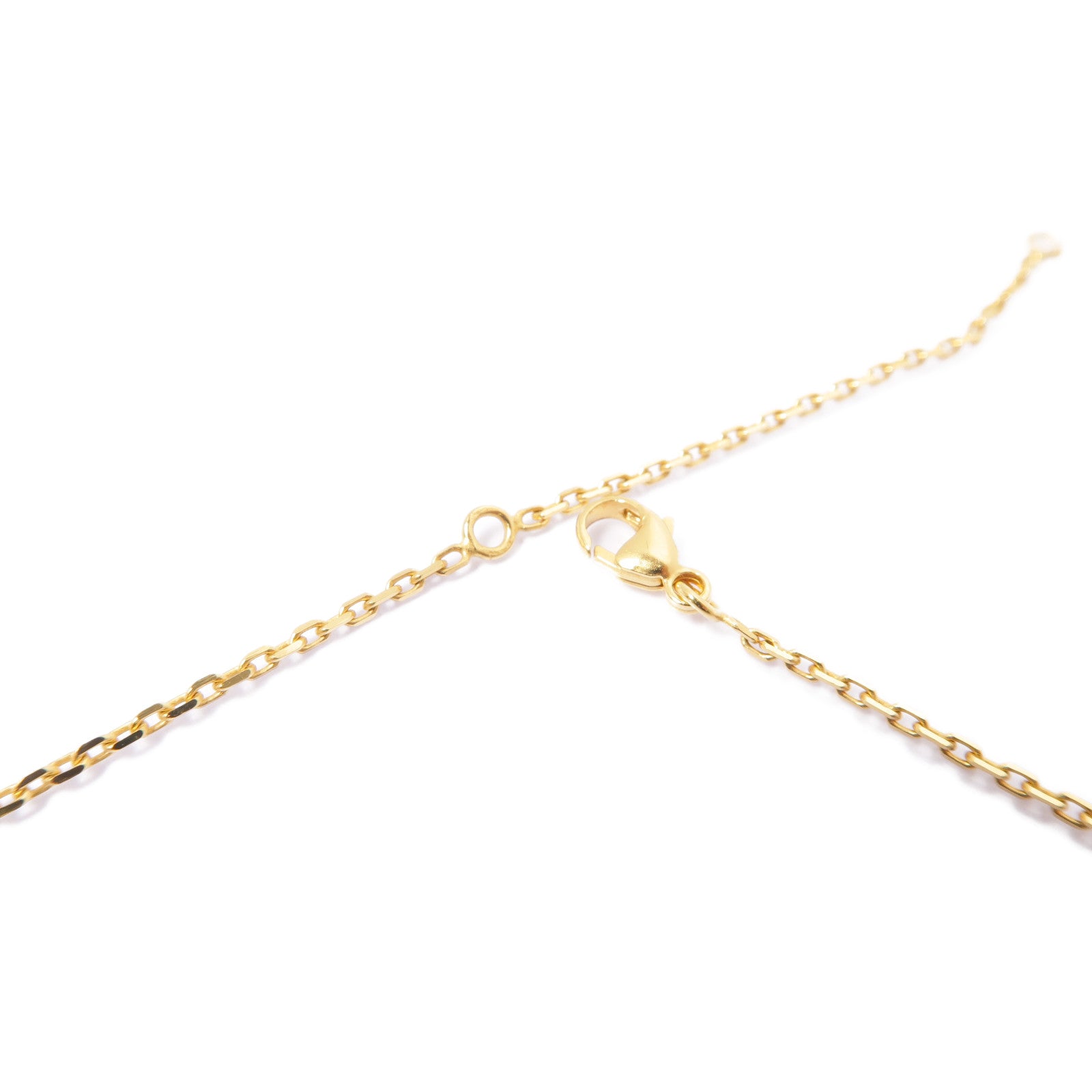 HERMES 【激減優惠】金屬O'Kelly Necklace項鍊棕色/金色