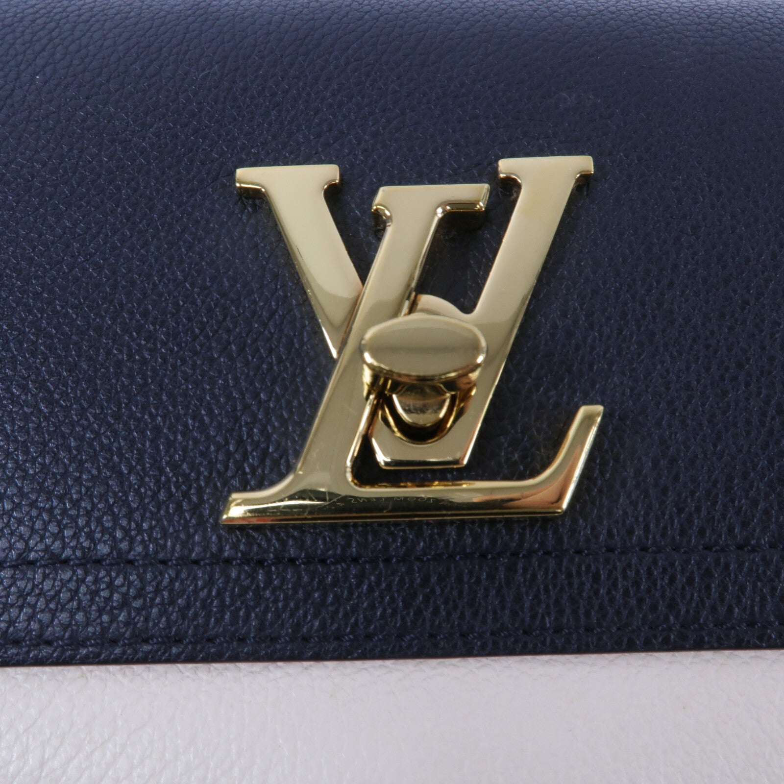 LOUIS VUITTON 牛皮皮革Lockme Tender手挽肩背兩用袋