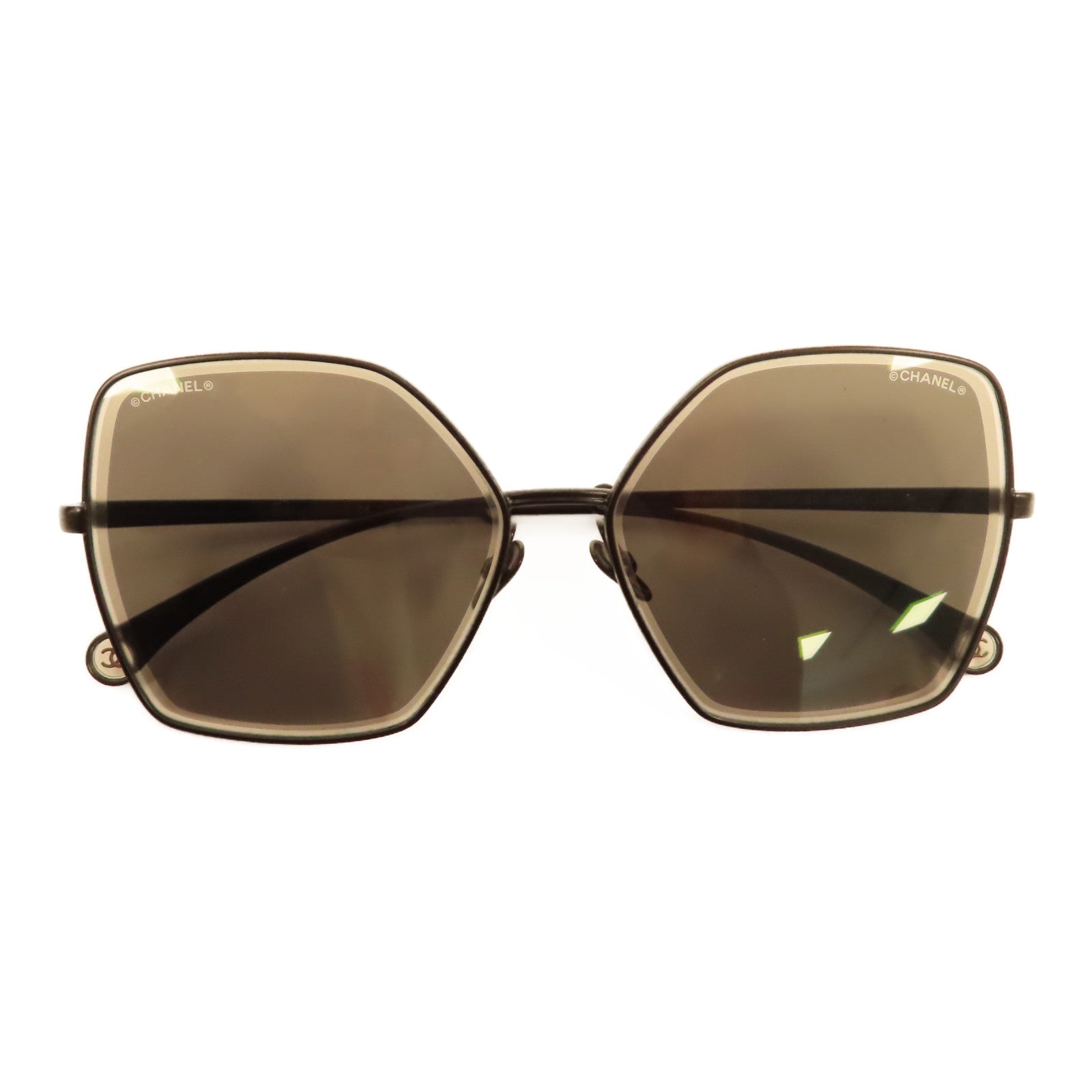 CHANEL PVC Sunglasses太陽眼鏡黑色